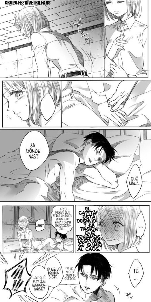 Rivetra DoujinshiLevixPetraEspañol