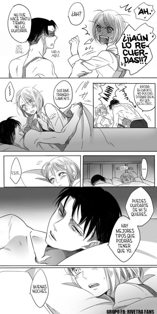 Rivetra DoujinshiLevixPetraEspañol