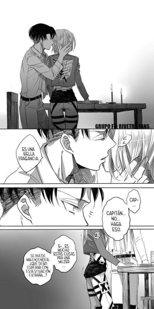 Rivetra DoujinshiLevixPetraEspañol
