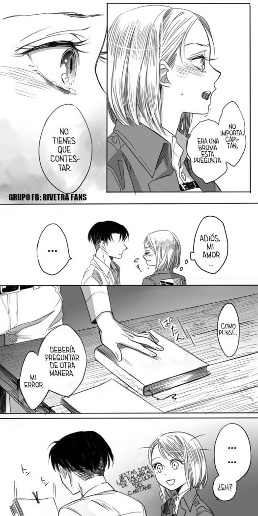 Rivetra DoujinshiLevixPetraEspañol