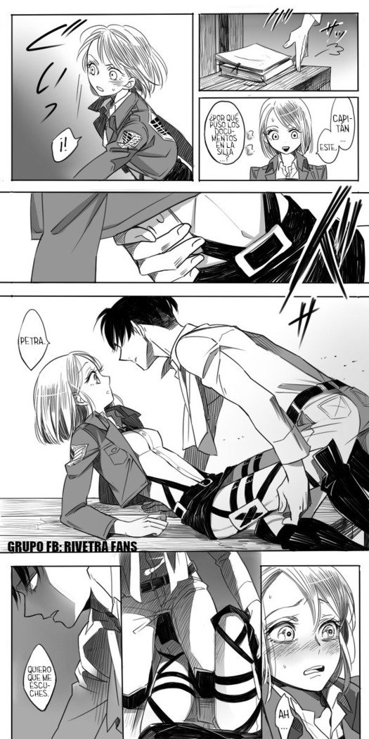 Rivetra DoujinshiLevixPetraEspañol