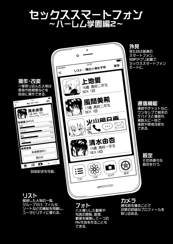 SEX SMART PHONE〜ハーレム学園編2〜