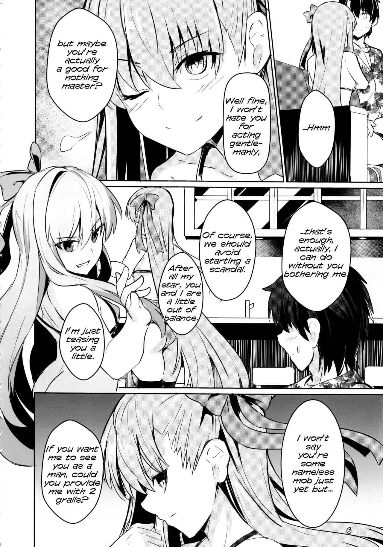 (C97) [御花畑 (芝石ひらめ)] サバ本 in case of Meltryllis (Fate/Grand Order) [英訳]