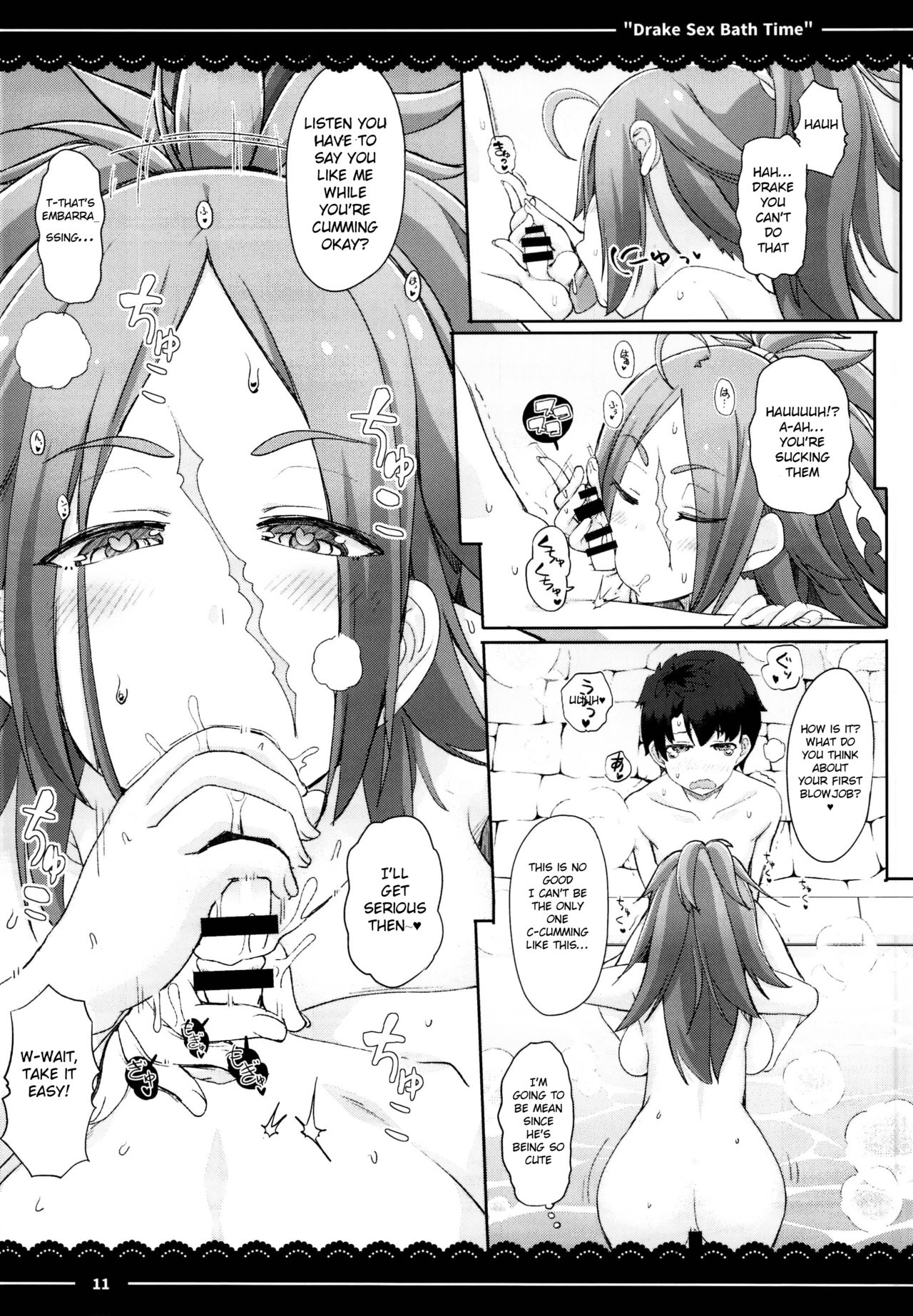 (C95) [伊東ライフ] ドレイク セックス バスタイム (Fate/Grand Order) [英訳]