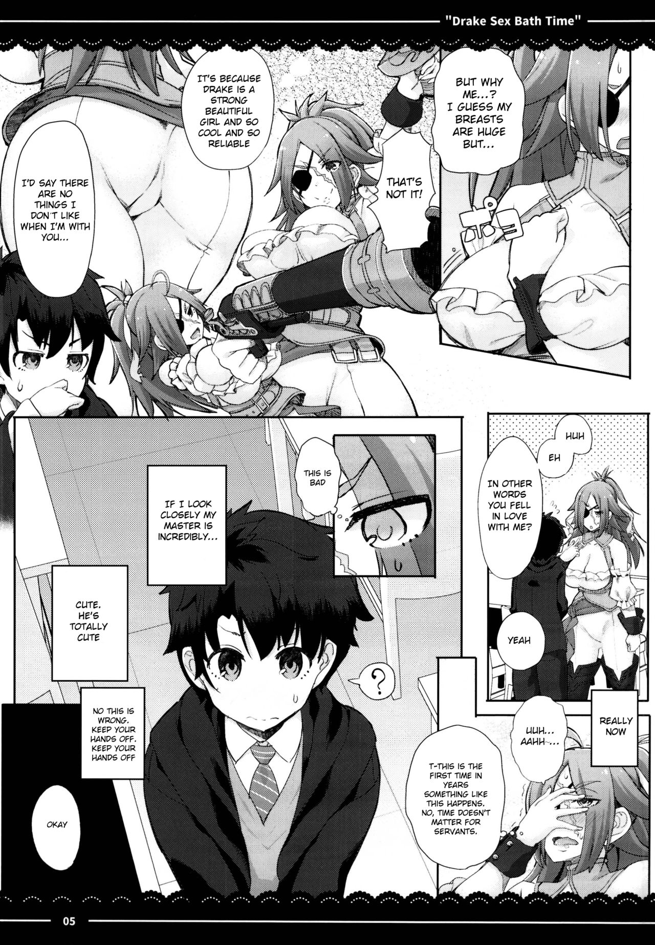 (C95) [伊東ライフ] ドレイク セックス バスタイム (Fate/Grand Order) [英訳]