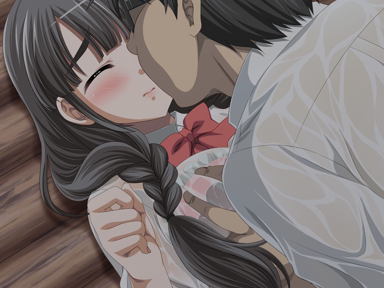 ブラすけ女学生と嵐の夜に...