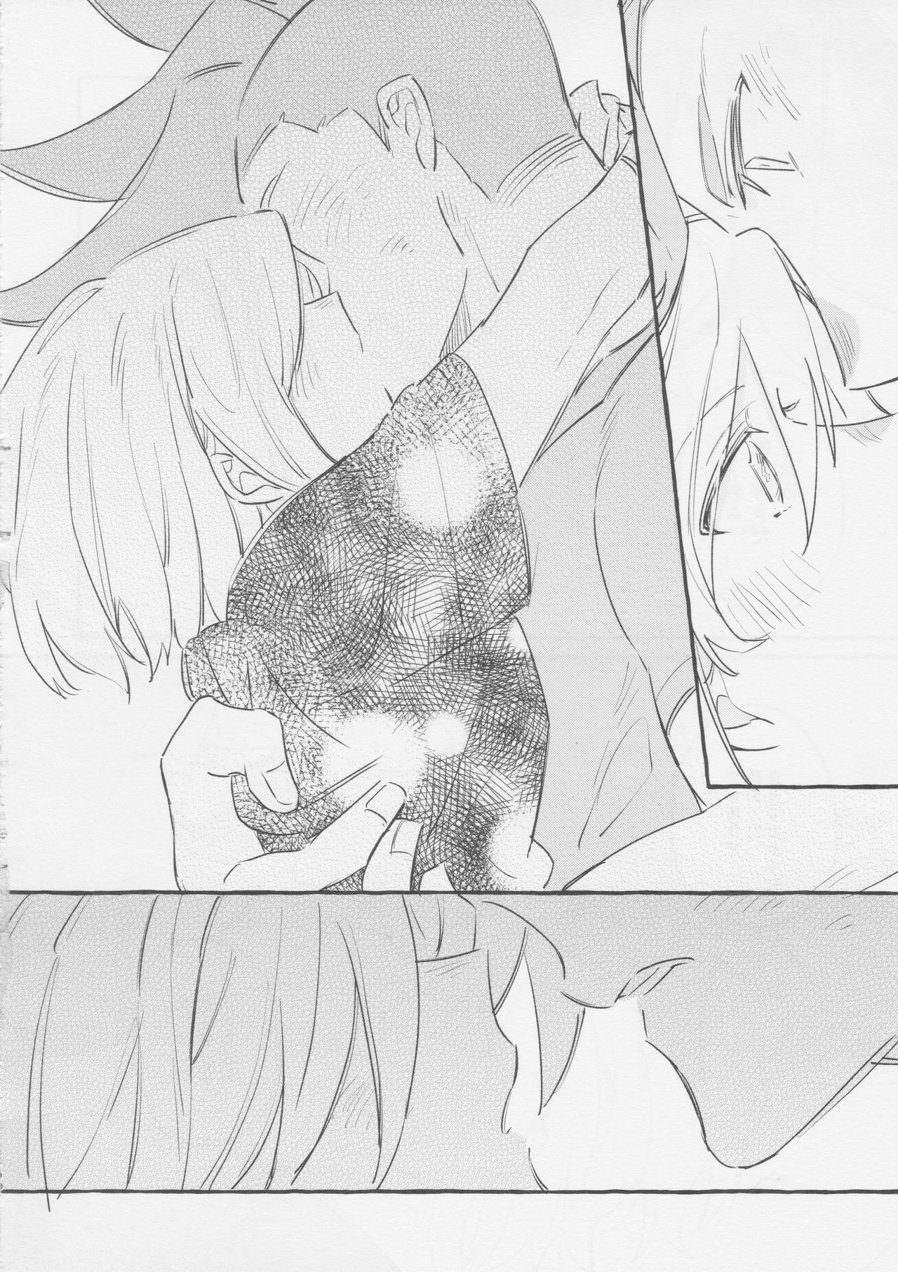 (驚纏動地) [ばってんぱにっく！ (えーど)] ヤマアラシの揺り籠・下 (プロメア)