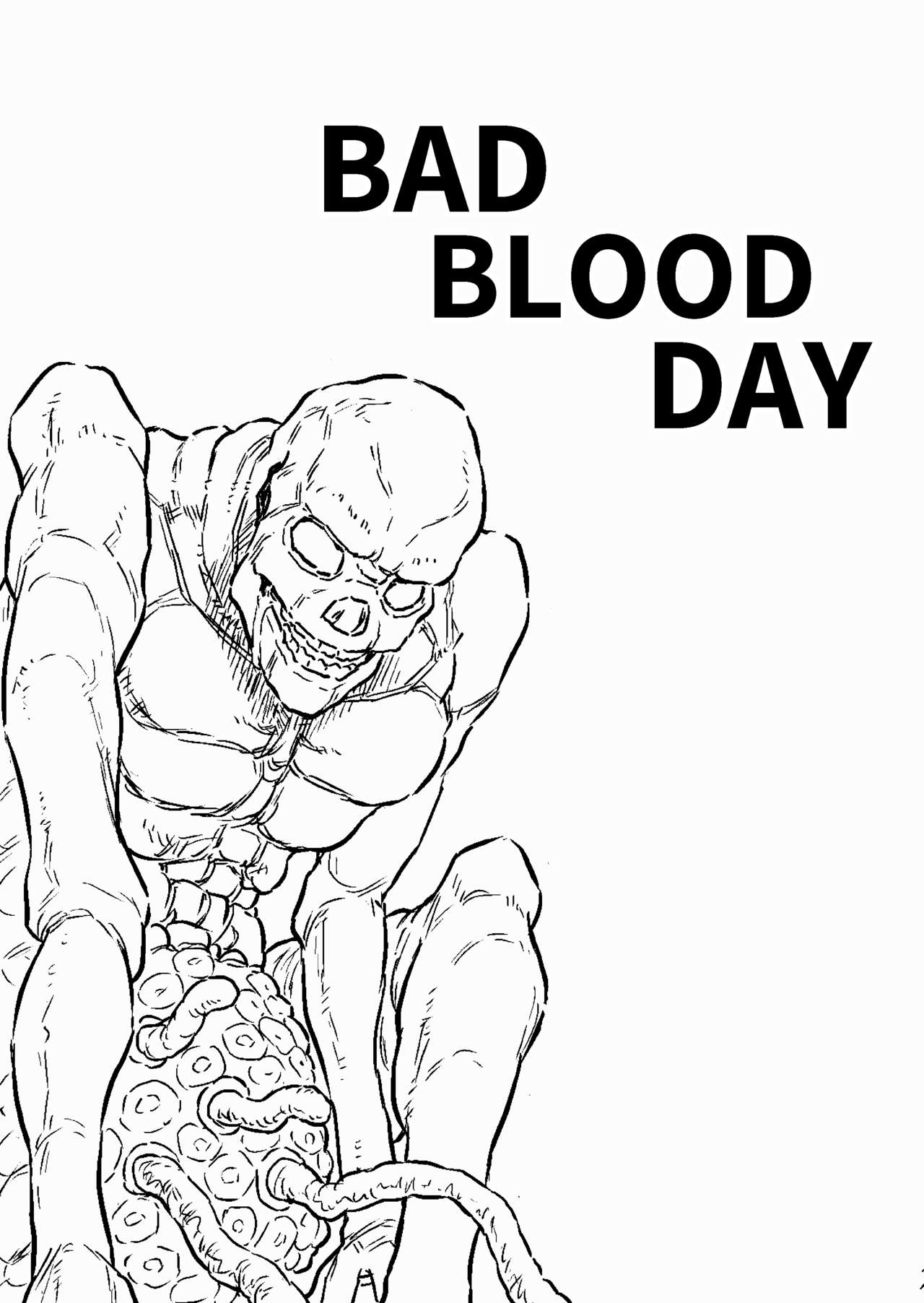[ブルー・パーカッション (ボーン)] BAD BLOOD DAY『蠢く触手と壊されるヒロインの体』