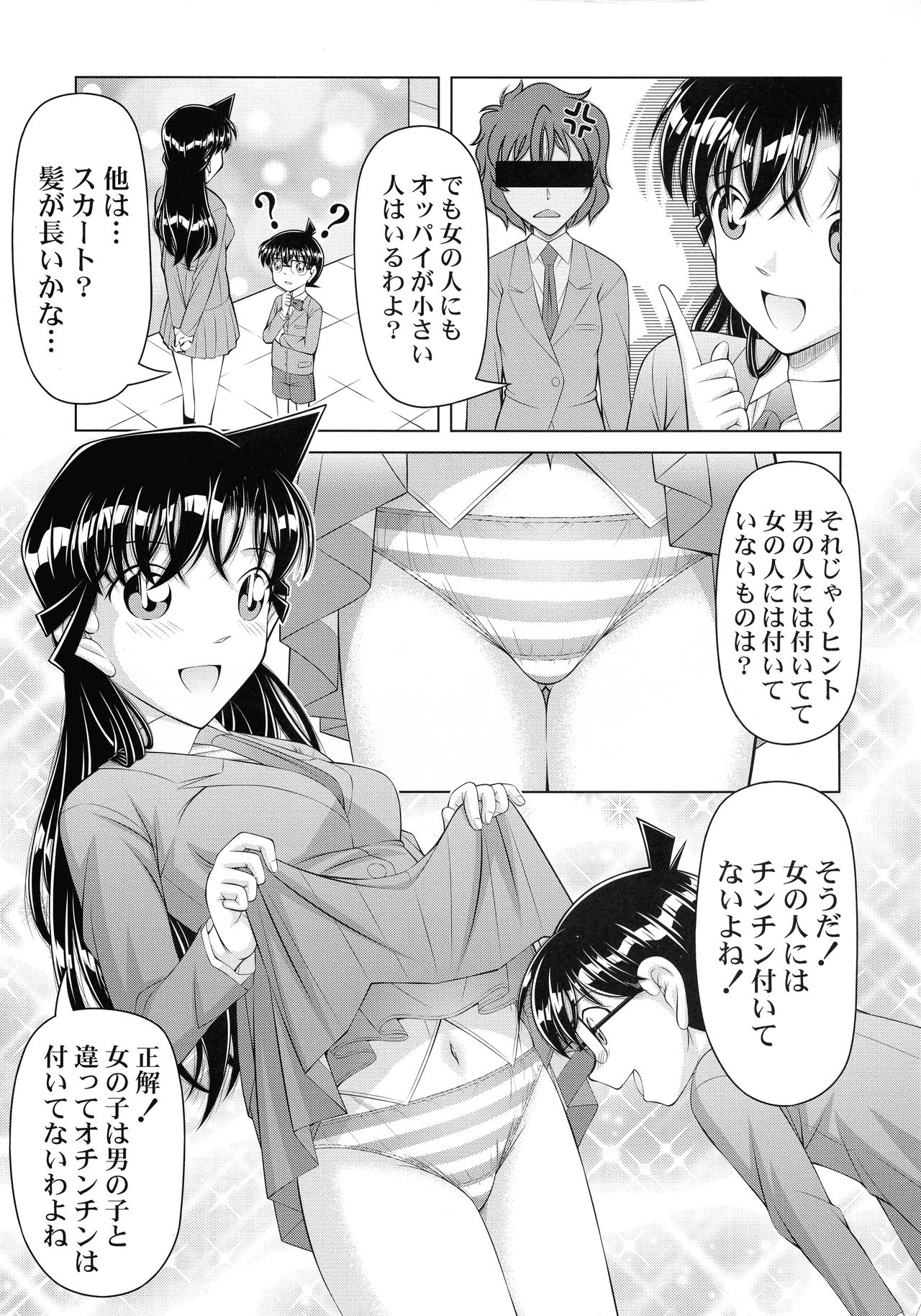 [[K=K] (KEN)] 迷探偵コナン 推理サイエンス 性教育 (名探偵コナン)