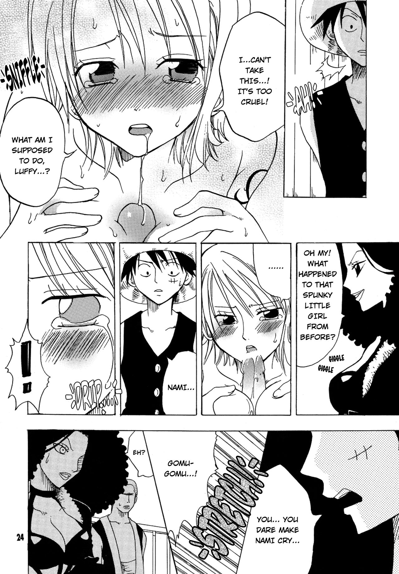 [くりおね社 (YU-RI)] 幸せPUNCH! 1-3 (ラブリー海賊コレクション) (ワンピース) [英訳] [DL版]