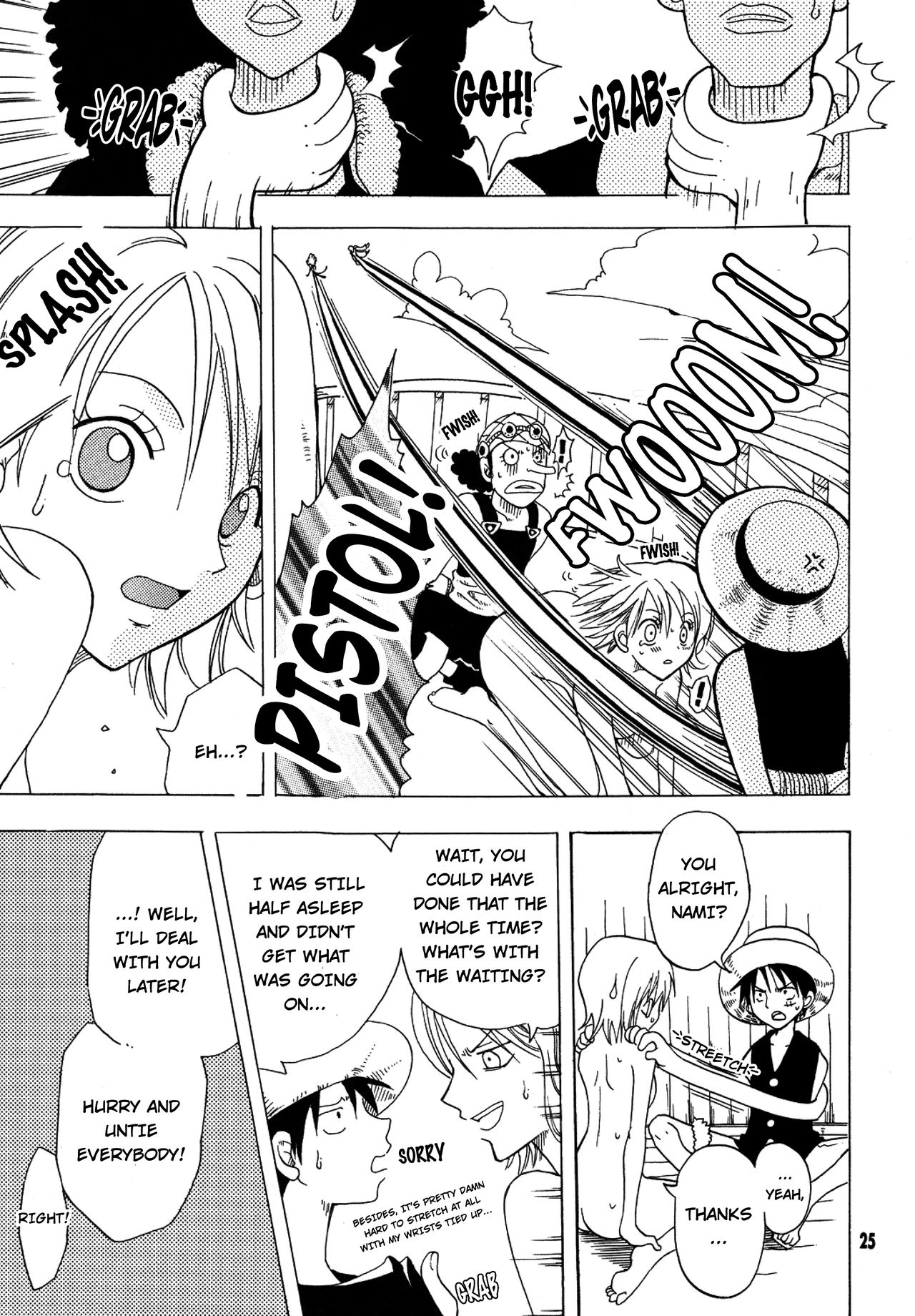 [くりおね社 (YU-RI)] 幸せPUNCH! 1-3 (ラブリー海賊コレクション) (ワンピース) [英訳] [DL版]