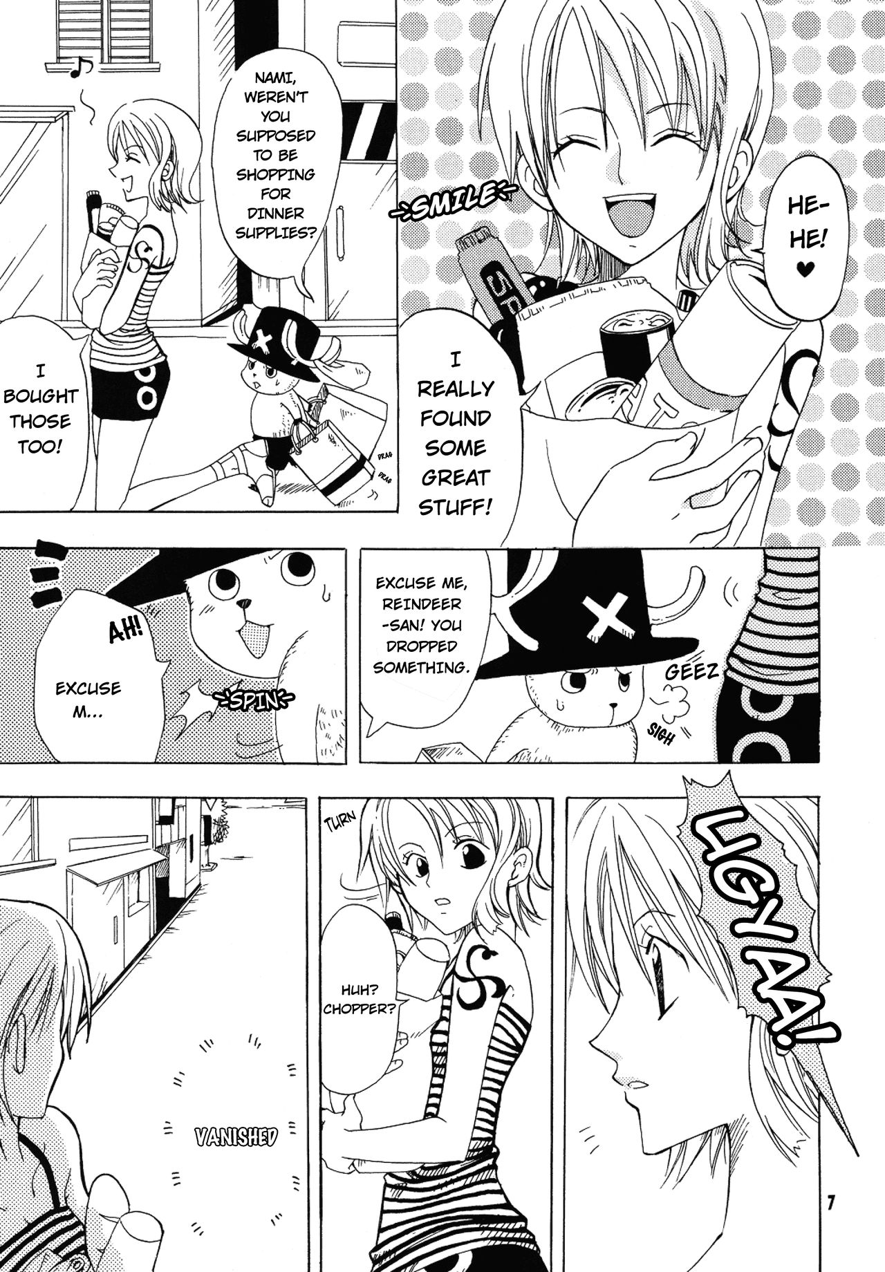 [くりおね社 (YU-RI)] 幸せPUNCH! 1-3 (ラブリー海賊コレクション) (ワンピース) [英訳] [DL版]