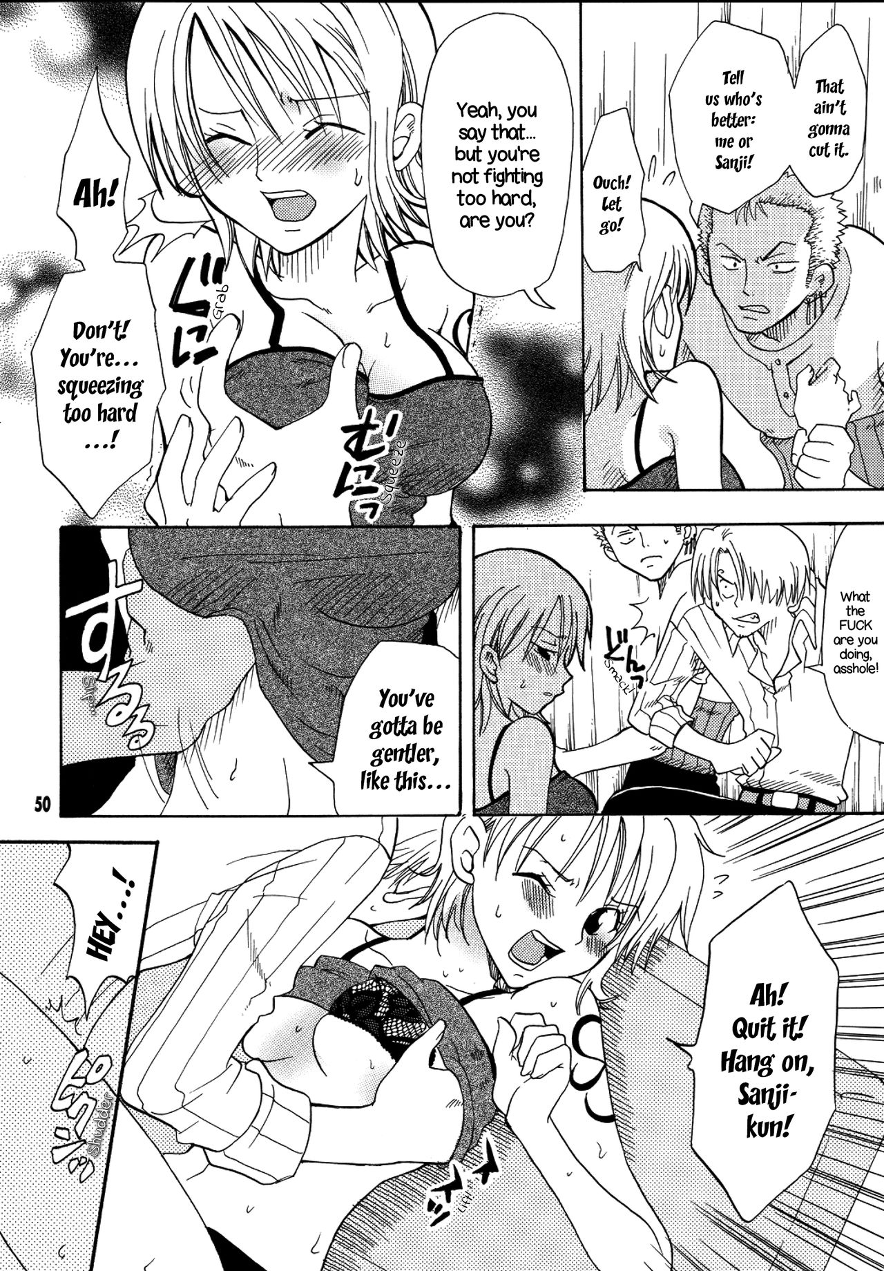 [くりおね社 (YU-RI)] 幸せPUNCH! 1-3 (ラブリー海賊コレクション) (ワンピース) [英訳] [DL版]