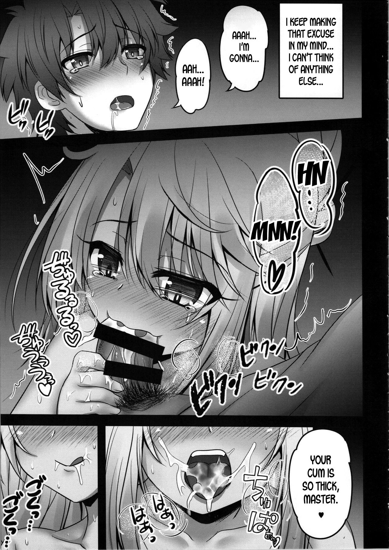 (C95) [SHINING (しゃいあん)] クロがモノ欲し顔で魔力搾取してくる本 (Fate/Grand Order) [英訳]