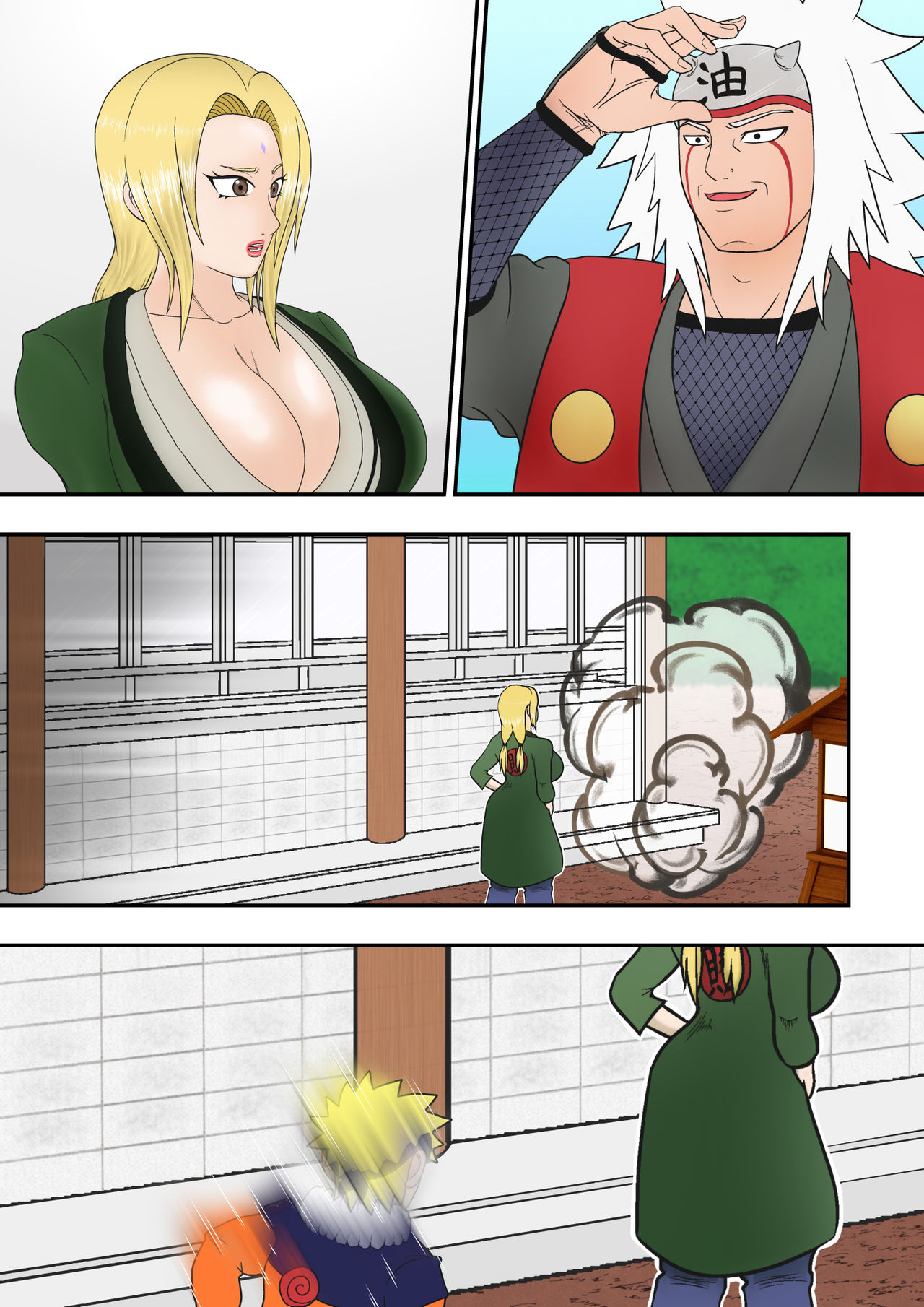 [あさぎん堂 (浅倉ギン)] ツナデの性教育 2 ～陥落編～ (NARUTO -ナルト-)