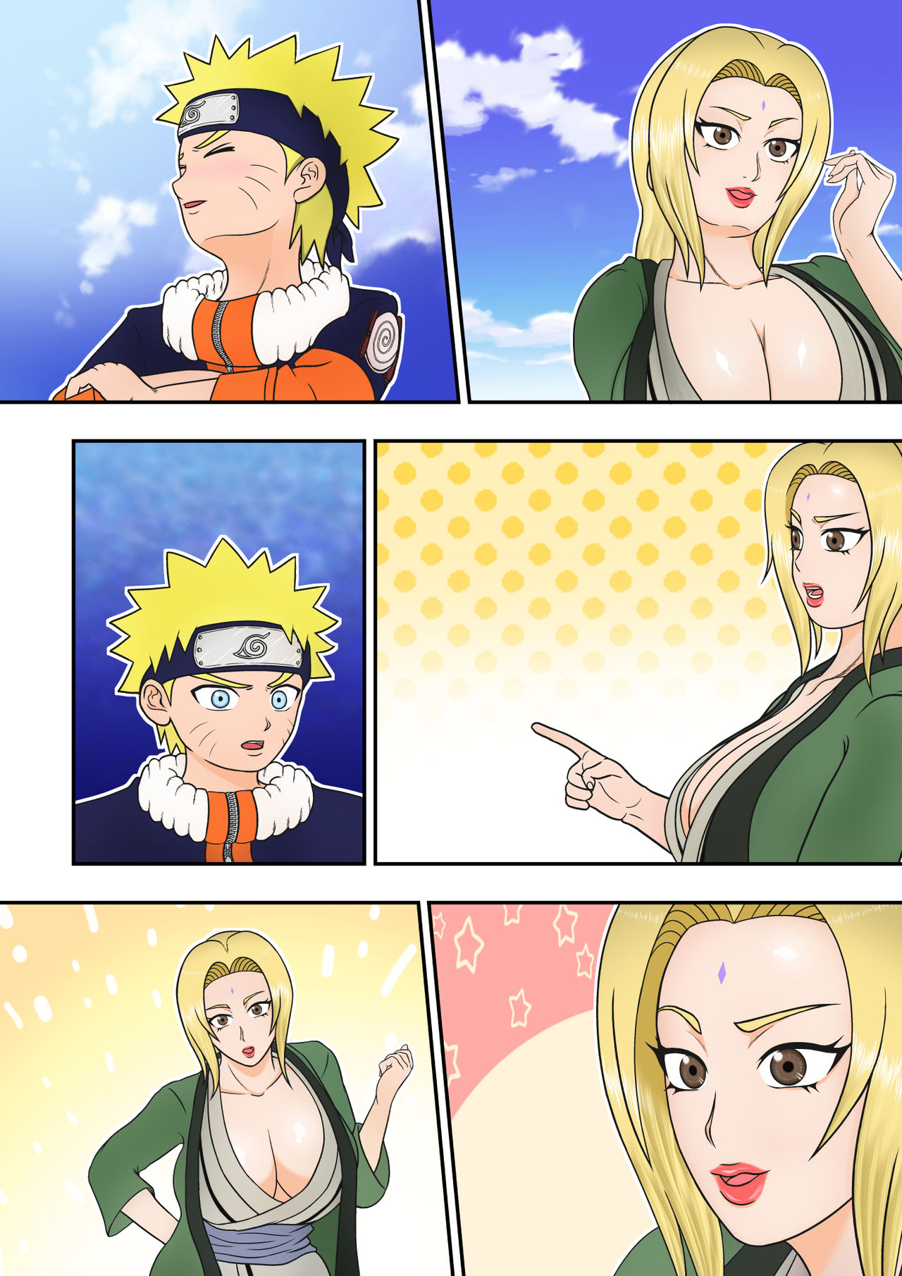 [あさぎん堂 (浅倉ギン)] ツナデの性教育 2 ～陥落編～ (NARUTO -ナルト-)