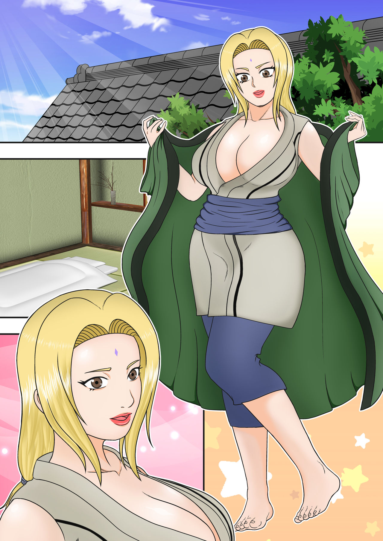 [あさぎん堂 (浅倉ギン)] ツナデの性教育 2 ～陥落編～ (NARUTO -ナルト-)