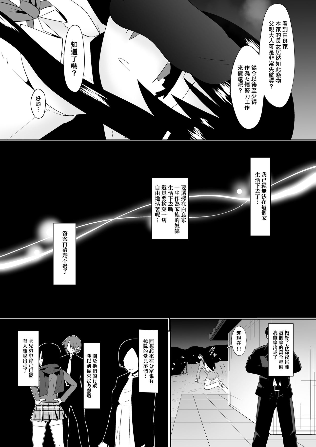 [支配少女 (Dining)] 白良家の長女 [中国翻訳]