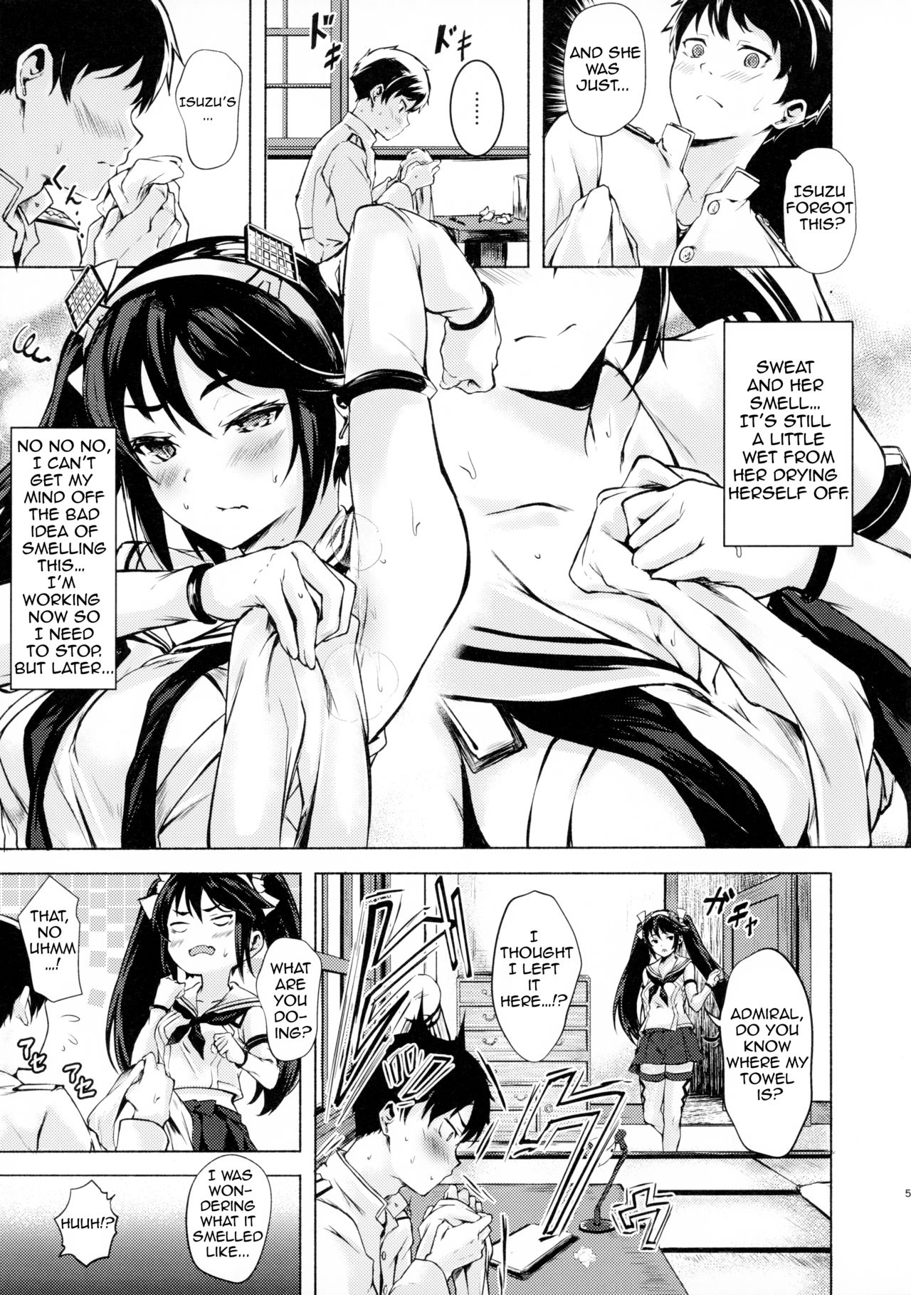 (C96) [越前奉行所 (荒巻越前)] 五十鈴のえっちなほん (艦隊これくしょん -艦これ-) [英訳]