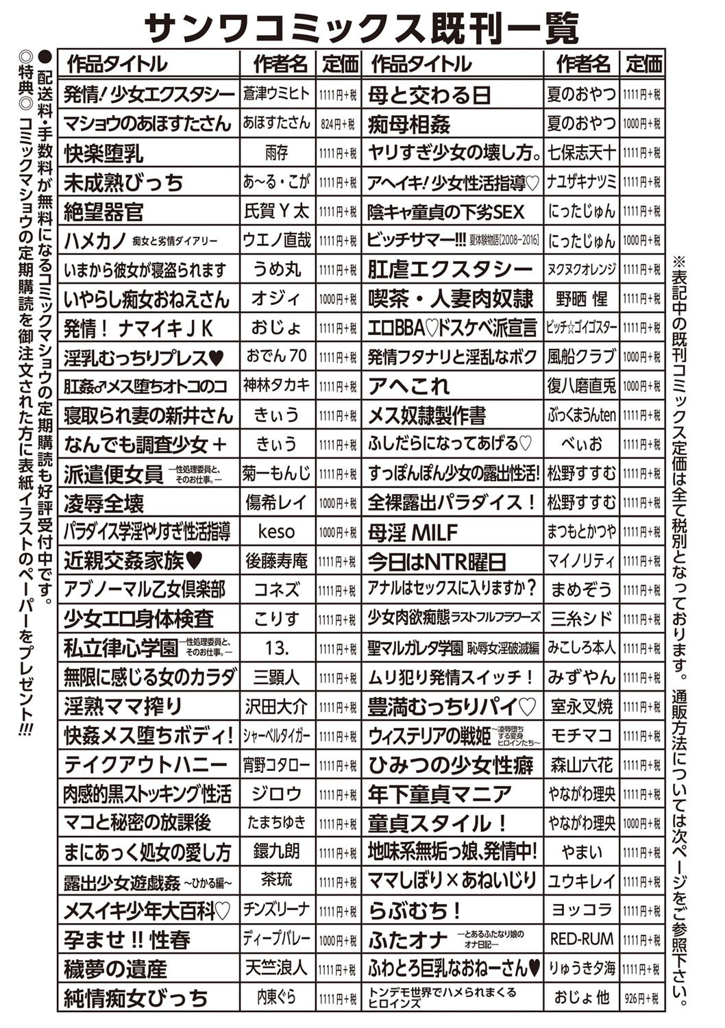 コミック・マショウ 2019年12月号 [DL版]