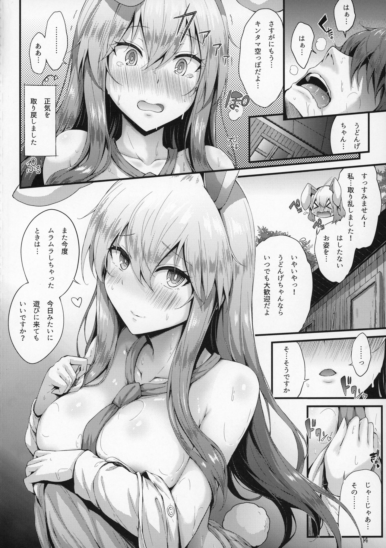 (秋季例大祭6) [YuKi-IRo (ゆきうさぎ。)] みだれうさぎ (東方Project)