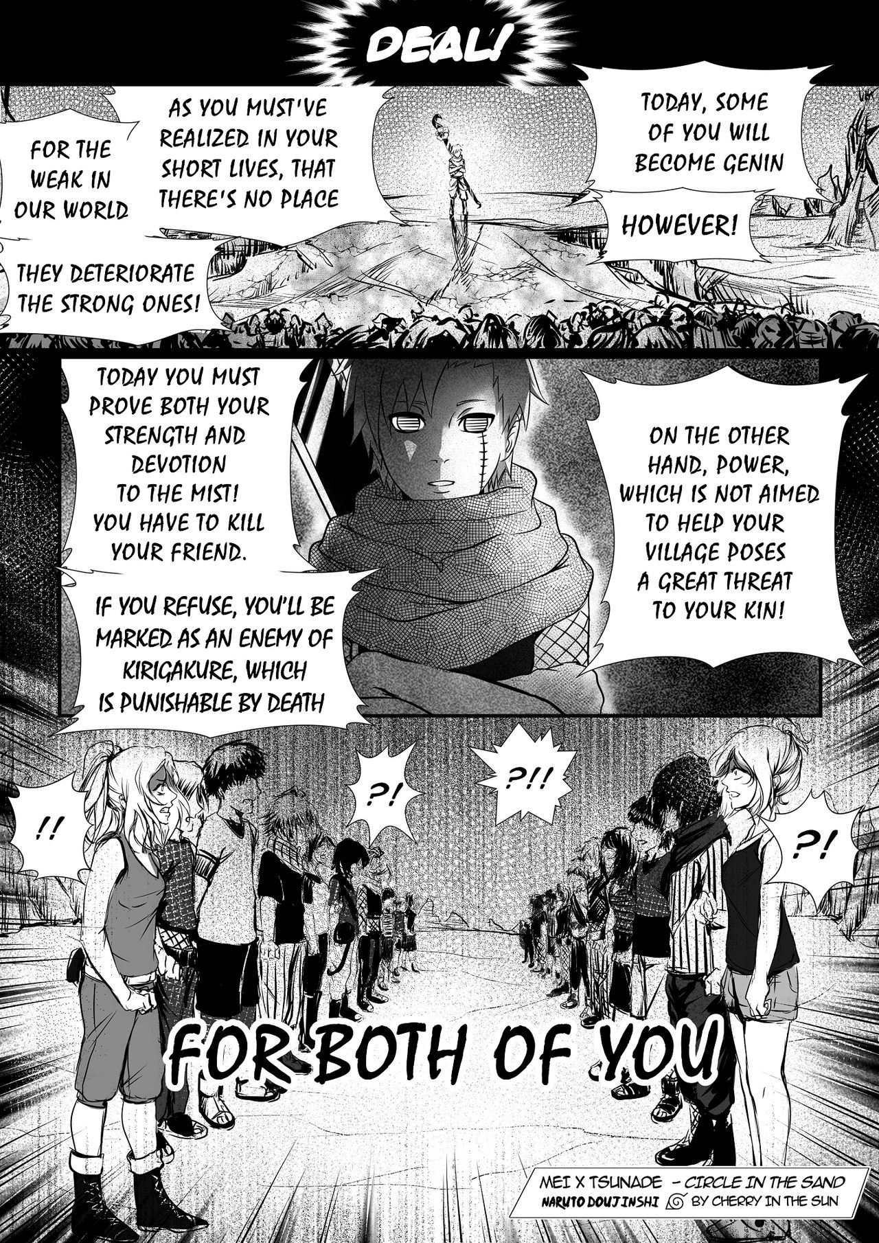 [CherryInTheSun] Circle in the Sand (NARUTO -ナルト-) [英語]