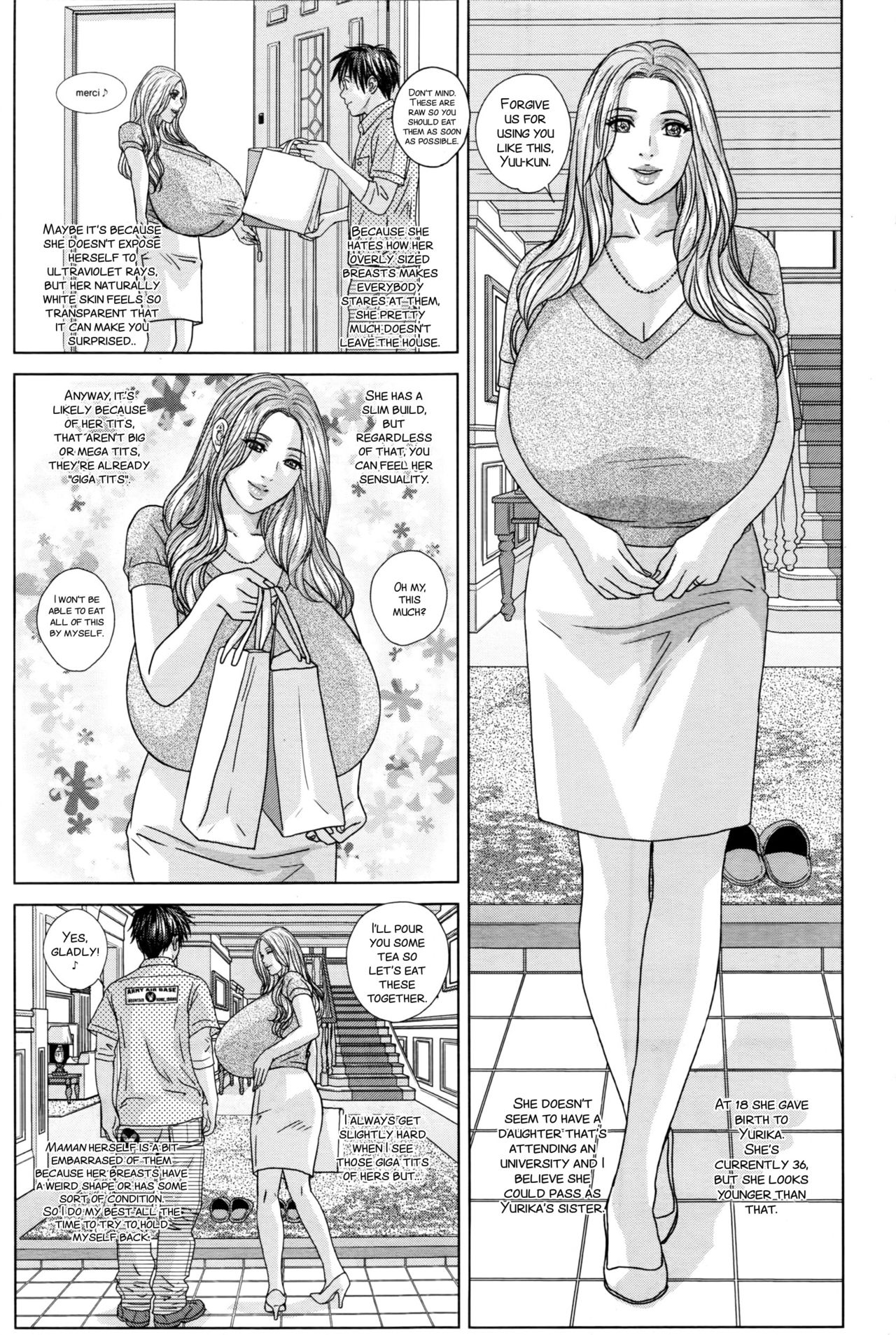 [にしまきとおる] W乳れ～しょん 第11-16話 [英訳]
