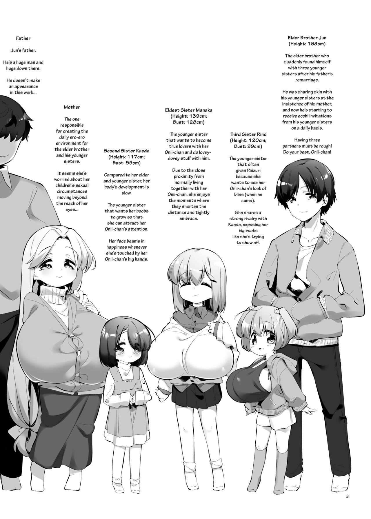 [P.D Crown (ぺどっち)] 妹に挟まれて幸せでしょ? 3 [英語] [DL版]