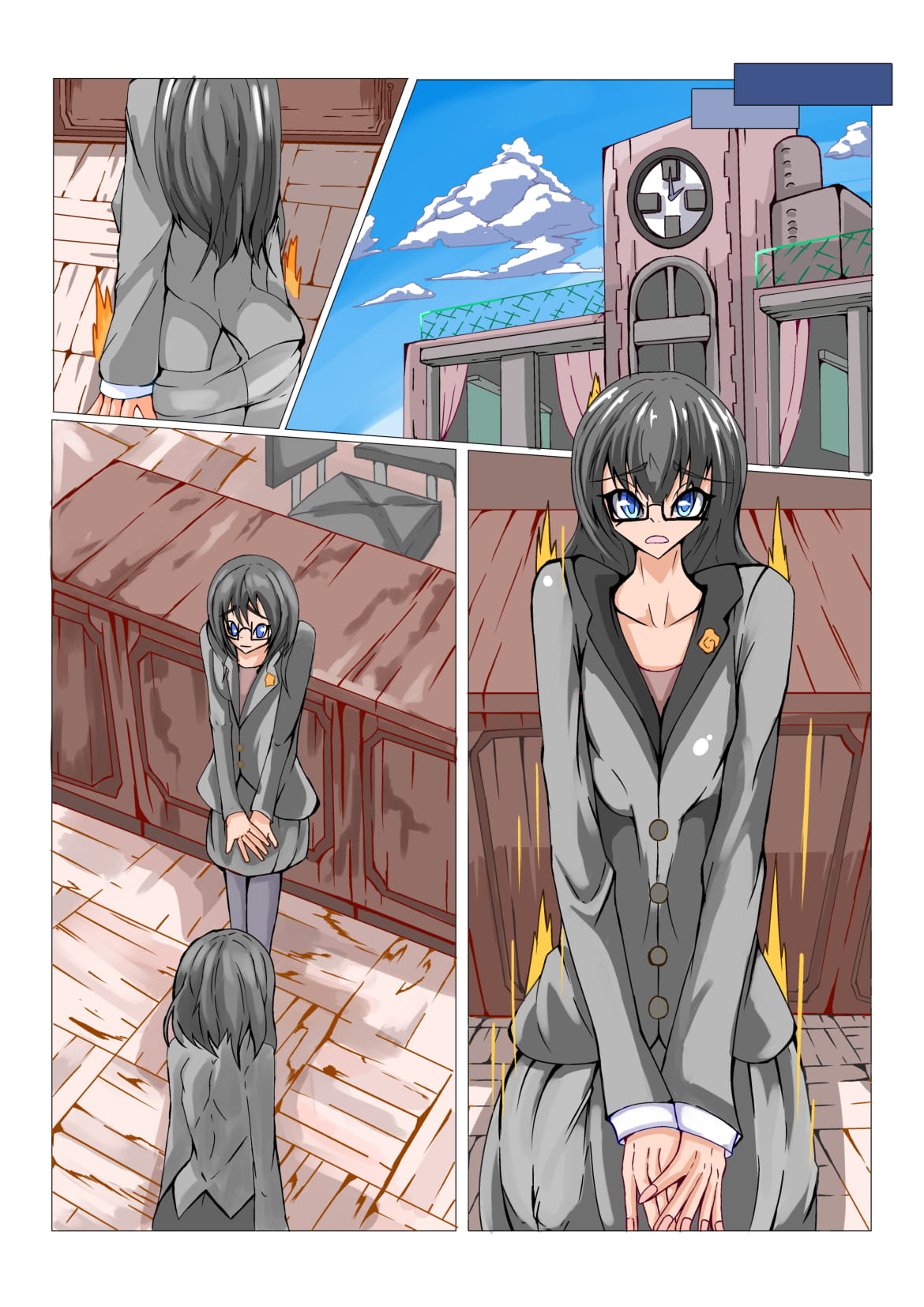 [hentaiworks (あるま)] ふたなり奴隷学園化計画No1