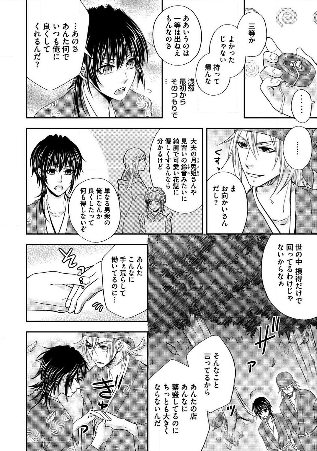 おとこおらんはつものなぶり