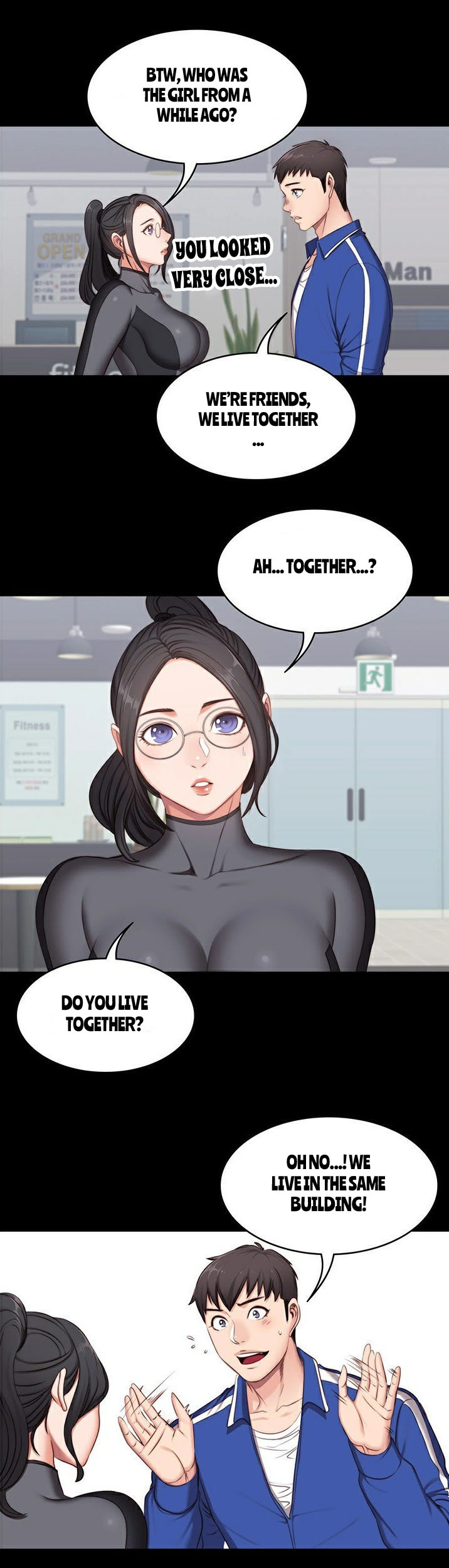 [G.Ho, Jiho] FITNESS Ch.12/? [English] [Hentai Universe]