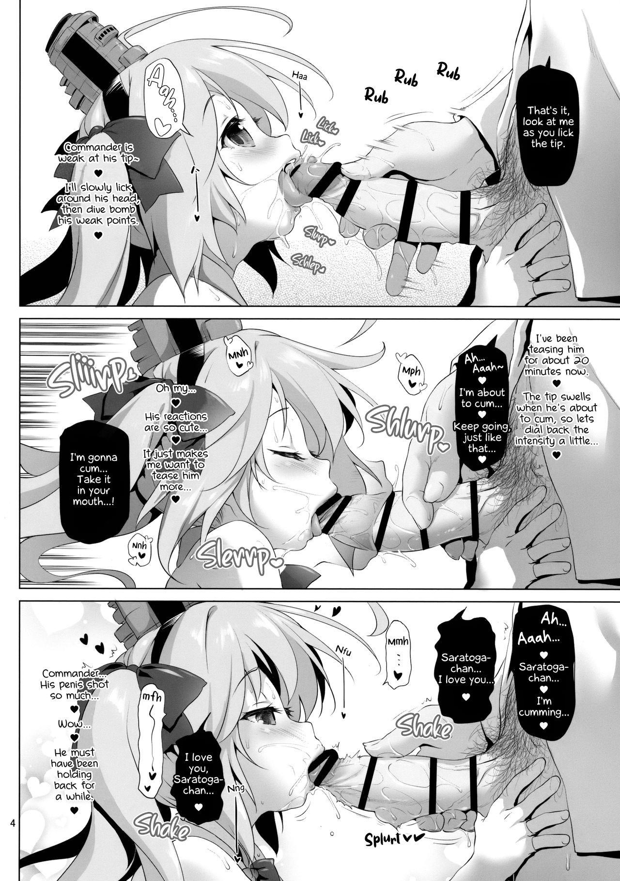 (C95) [KAMINENDO.CORP (あかざわRED)] サラトガちゃんのイタズラ大戦略!? (アズールレーン) [英訳]