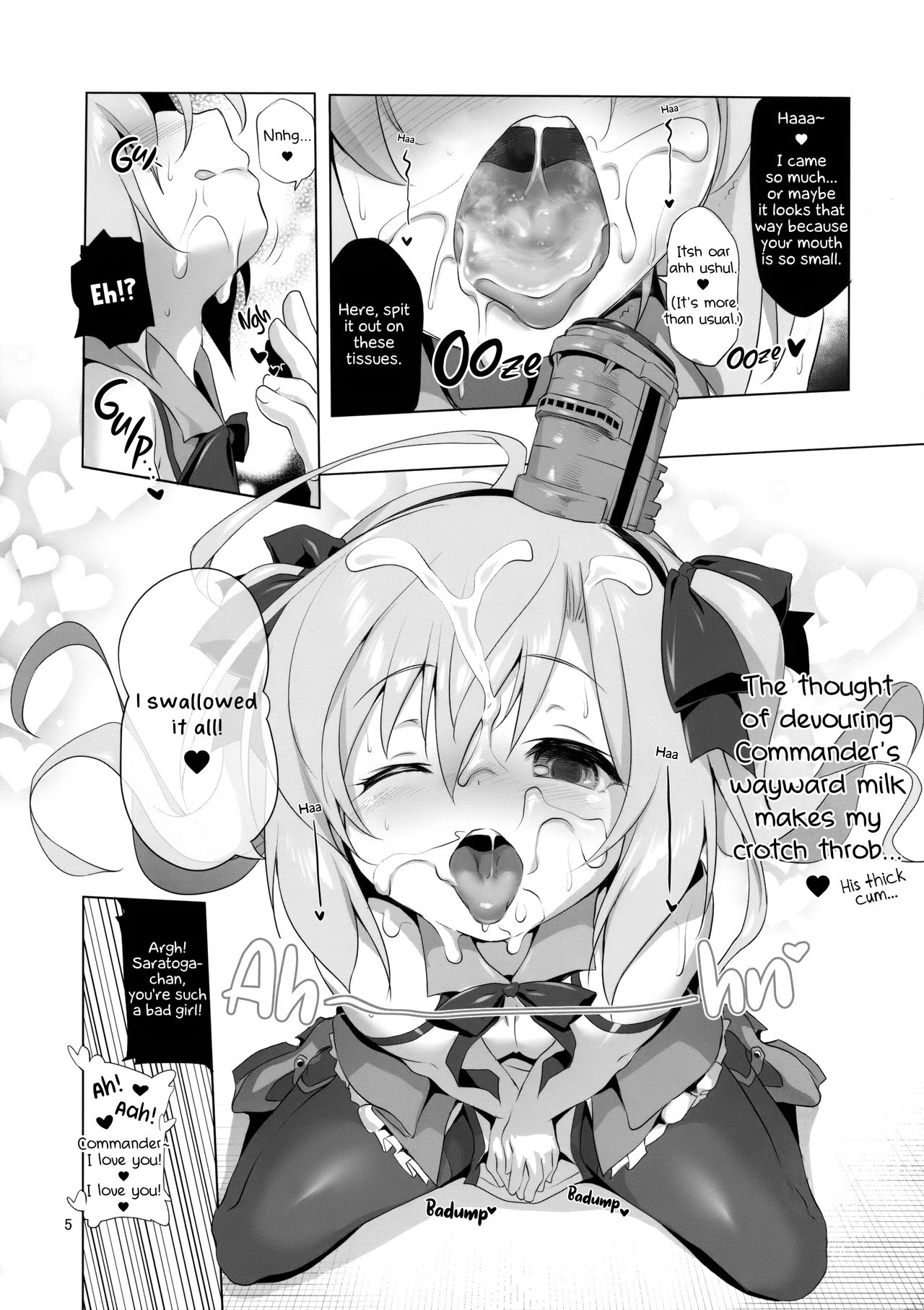 (C95) [KAMINENDO.CORP (あかざわRED)] サラトガちゃんのイタズラ大戦略!? (アズールレーン) [英訳]