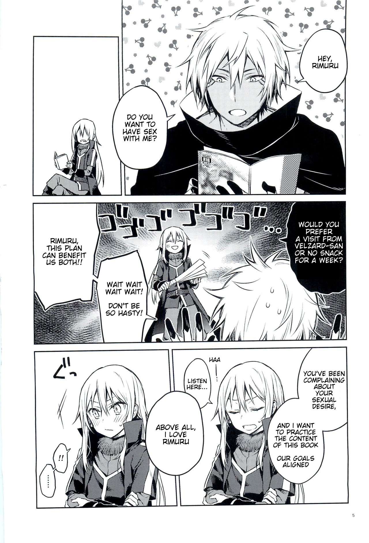 (C97) [空想休暇 (未琴圭)] 特濃!暴風魔素 (転生したらスライムだった件) [英訳]