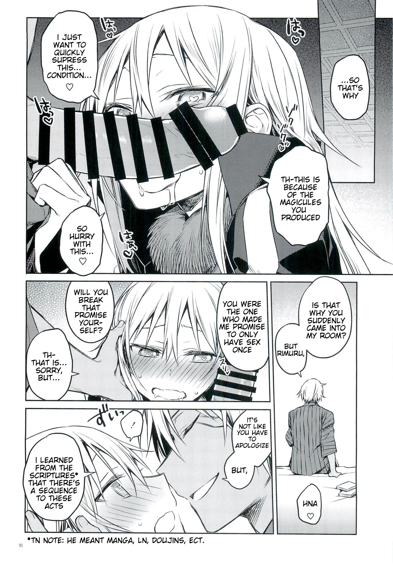 (C97) [空想休暇 (未琴圭)] 特濃!暴風魔素 (転生したらスライムだった件) [英訳]