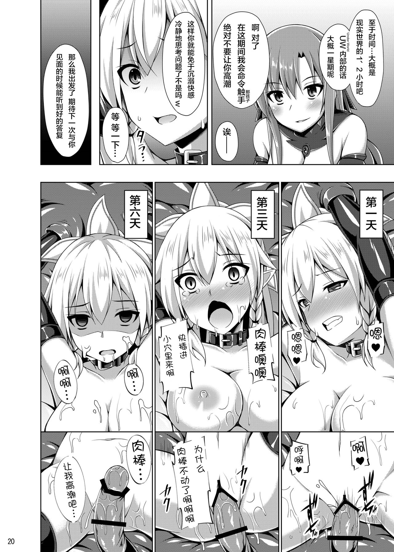 [Imitation Moon (成海優)] 彼女はもう『お兄ちゃん』とは呼んでくれない… (ソードアート・オンライン) [中国翻訳] [DL版]