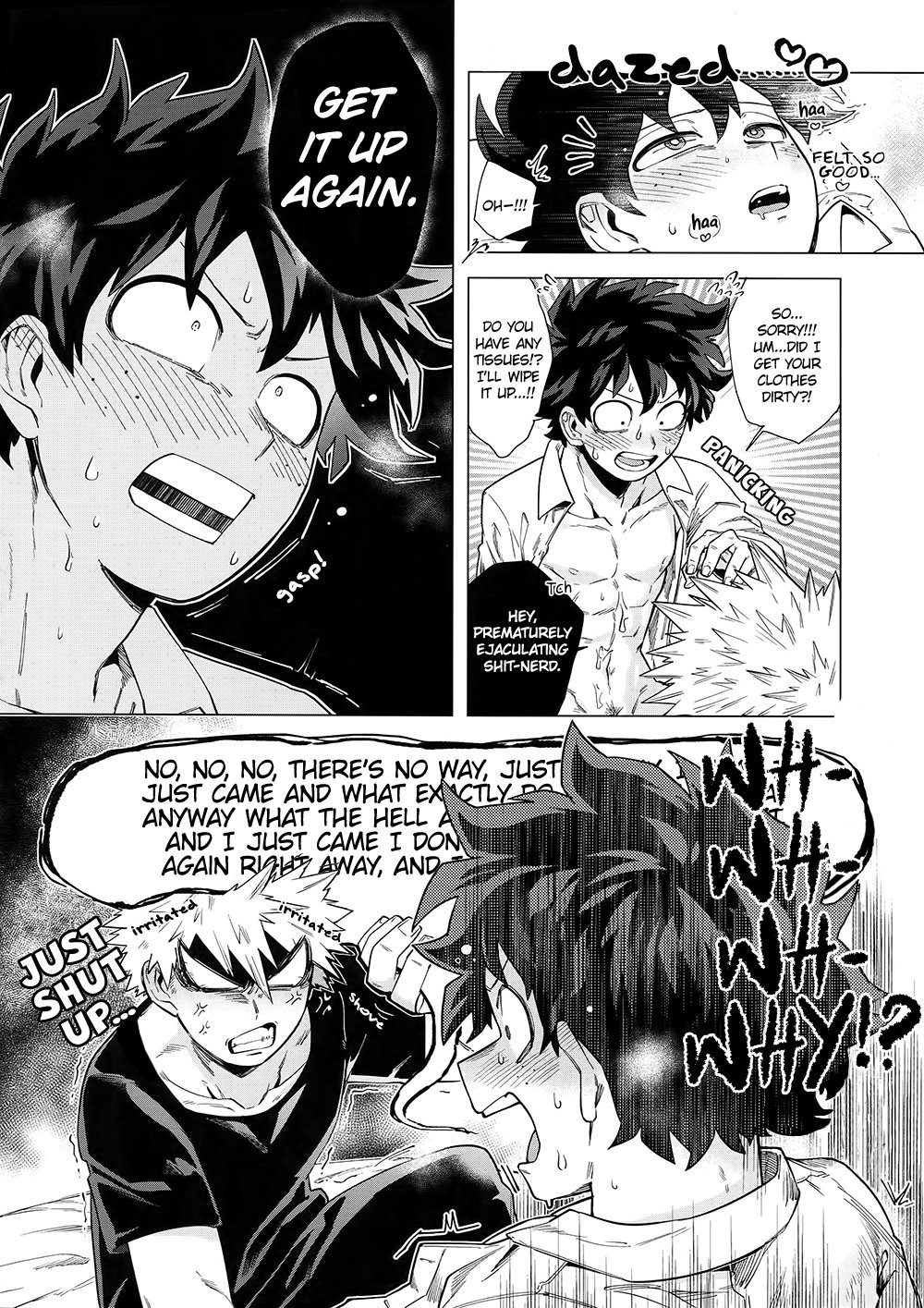 (どうやら出番のようだ!19) [佃々代庫 (やざき)] 意味を探すな理由を問うな (僕のヒーローアカデミア) [英訳]