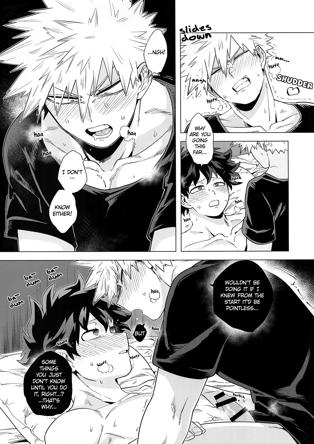 (どうやら出番のようだ!19) [佃々代庫 (やざき)] 意味を探すな理由を問うな (僕のヒーローアカデミア) [英訳]