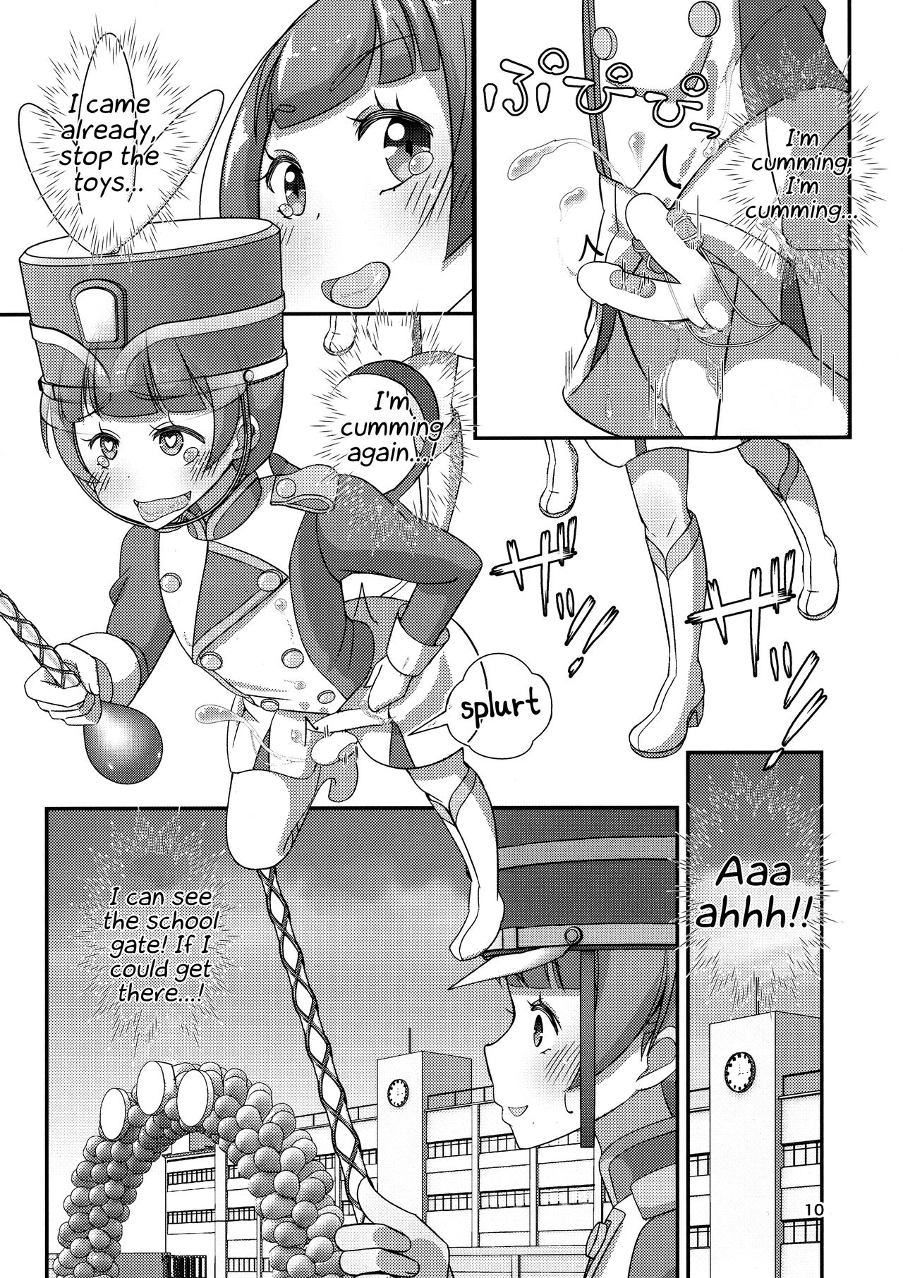 (C95) [まないた] 先生!マーチングバンドで"女児装"してみて! [英訳]