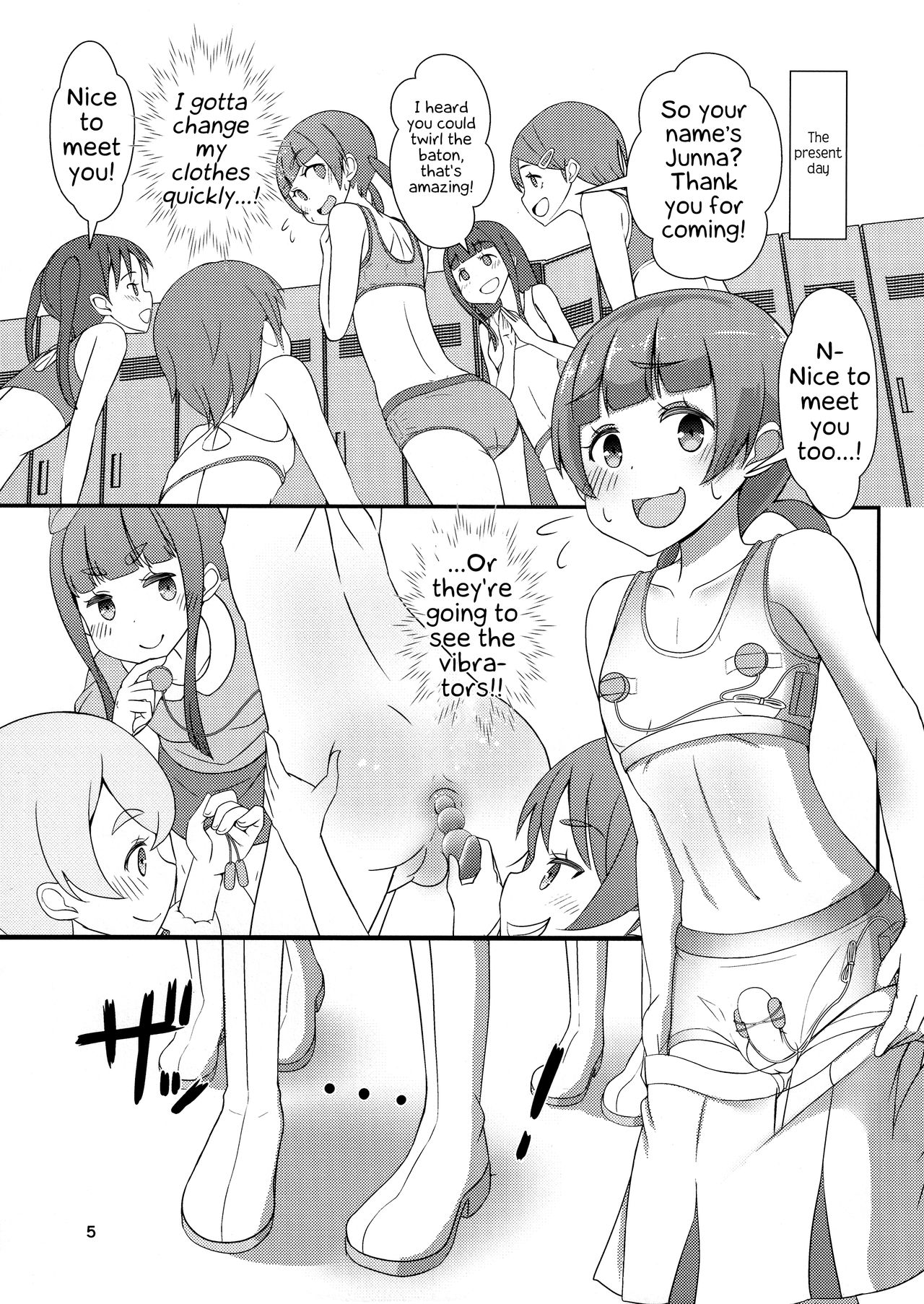 (C95) [まないた] 先生!マーチングバンドで"女児装"してみて! [英訳]