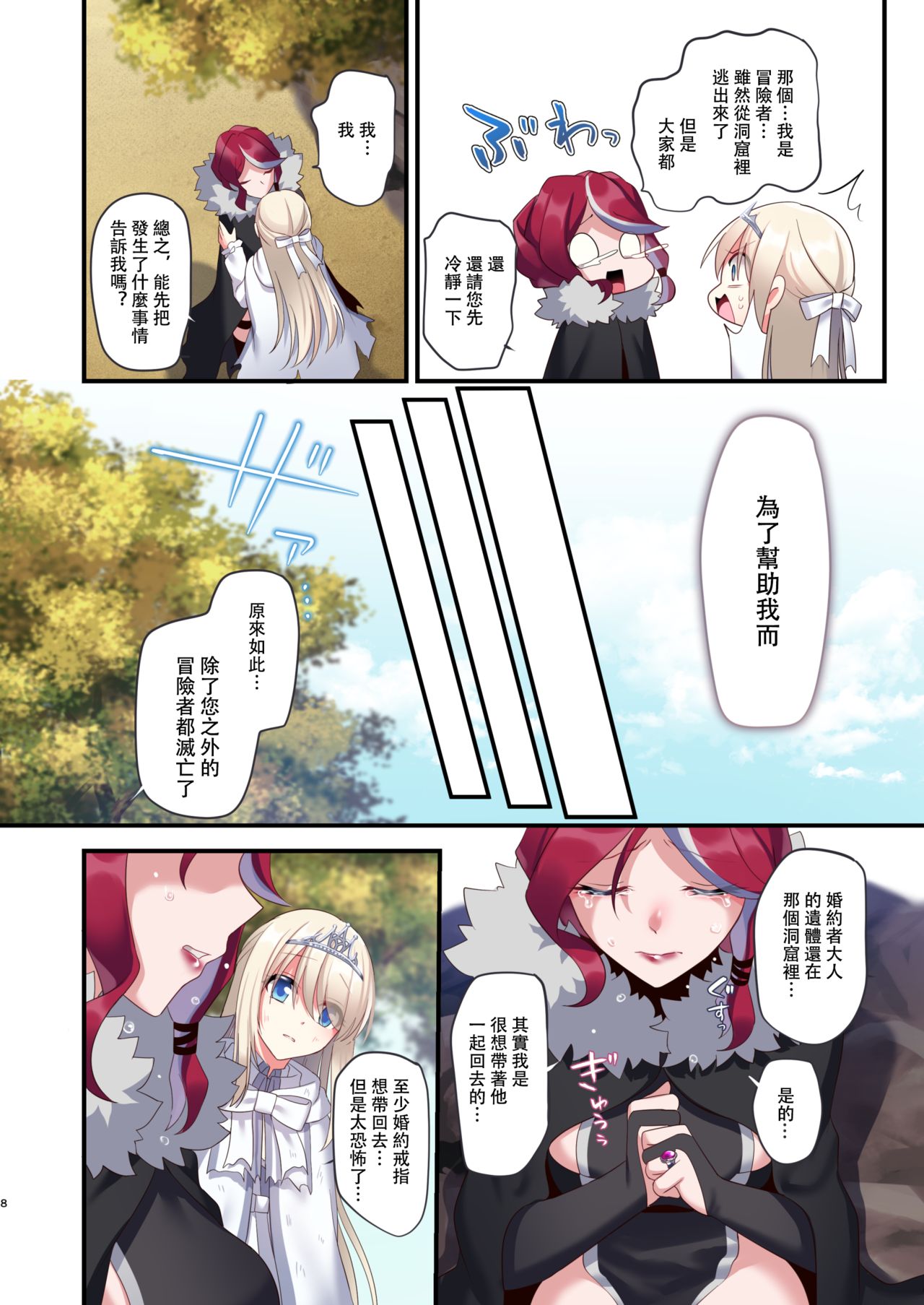 [矢印キー (星名めいと)] 呪いの指輪でゲームオーバー [中国翻訳]