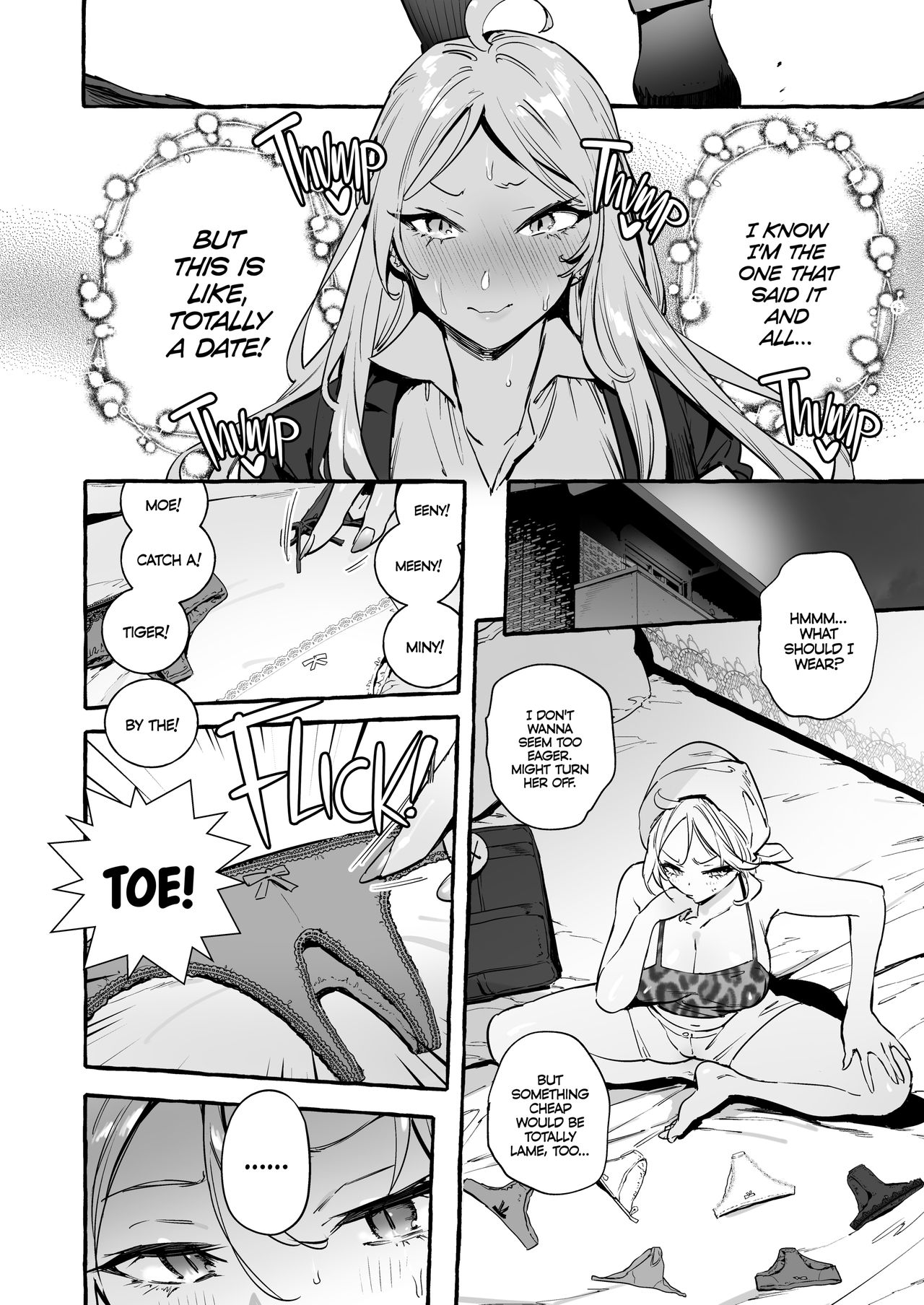 [非凡 (伊丹)] フタナリさんとノンケさん♀初デート編 [英訳] [無修正] [DL版]