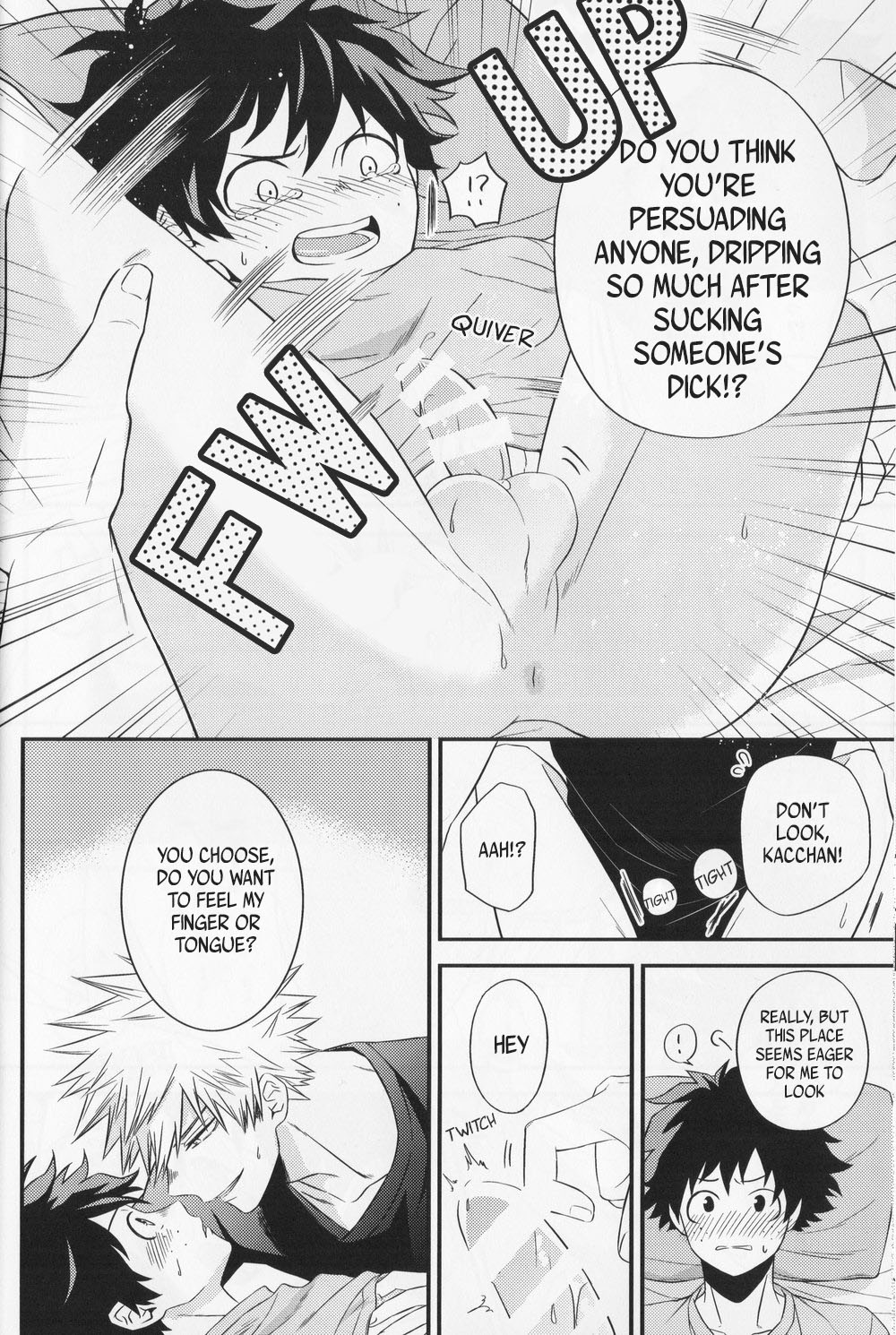 (どうやら出番のようだ!10) [ガトースカッチ (甘口蓮根)] SwalloW DowN (僕のヒーローアカデミア) [英訳]