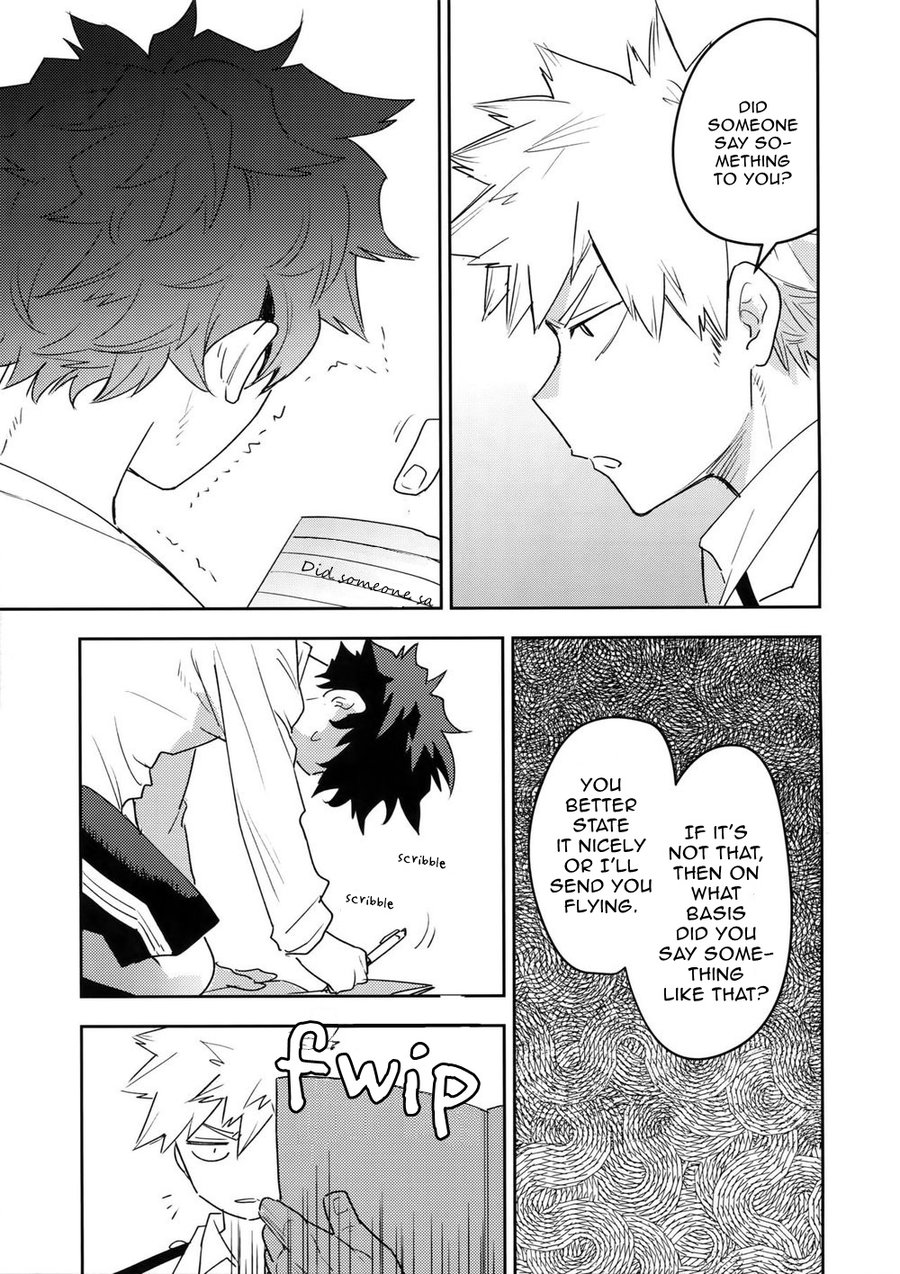 (どうやら出番のようだ!18) [博打人生SP (皐月フミ)] 君のこえをきかせて (僕のヒーローアカデミア) [英訳]
