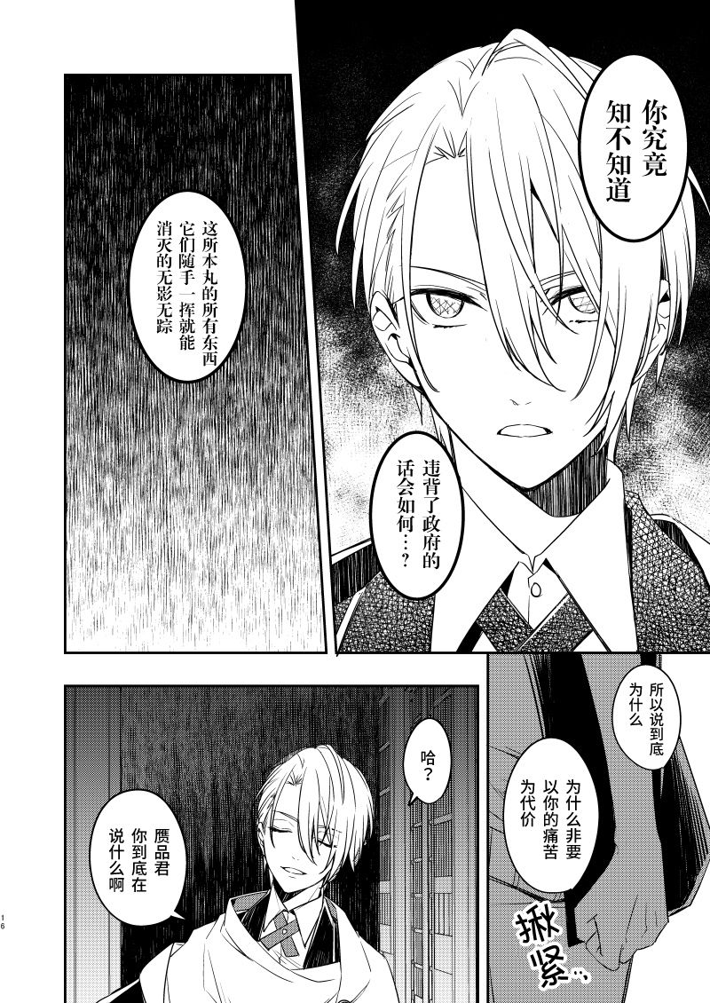 [ラジスタ (157)] 錆びた黒の融解 (刀剣乱舞) [中国翻訳] [DL版]