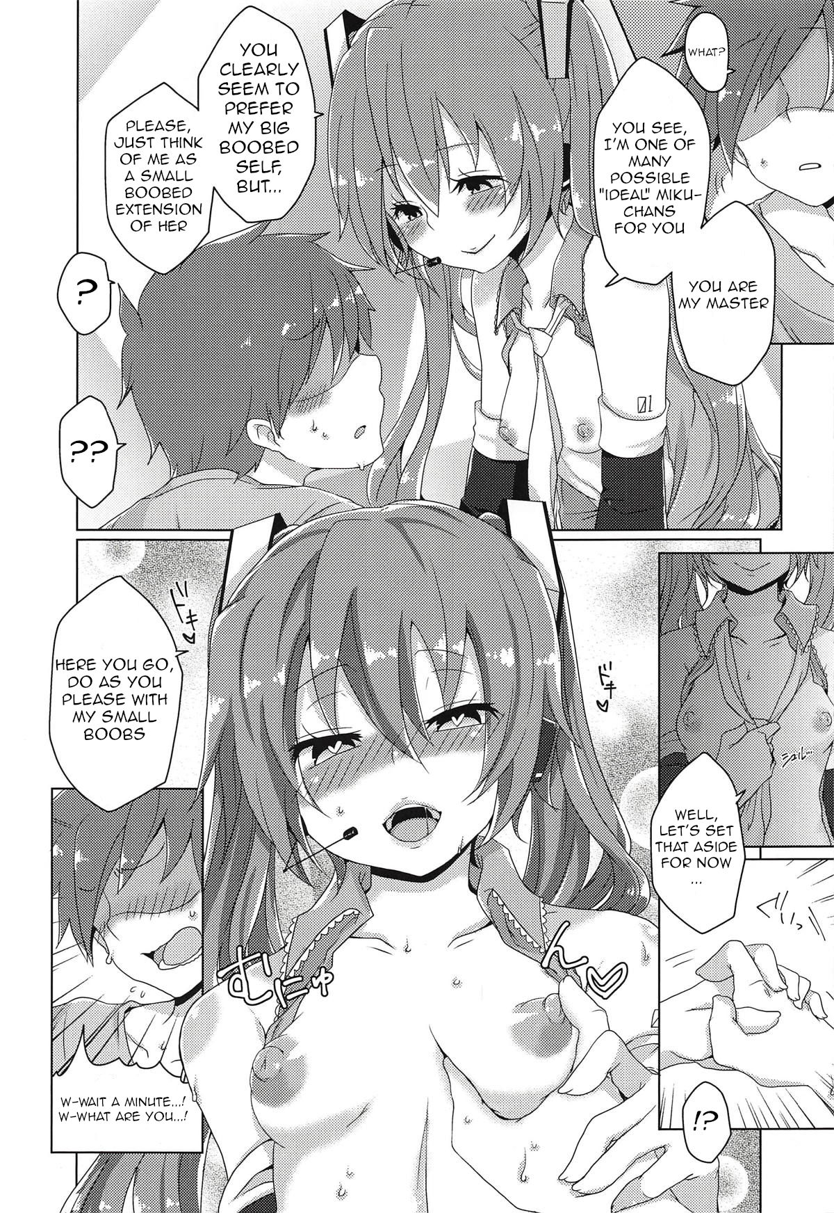 (THE VOC@LOiD M@STER 41) [クソユリ団地 (ジョンソン)] ちっぱいさんとでっぱいさん (VOCALOID) [英訳]
