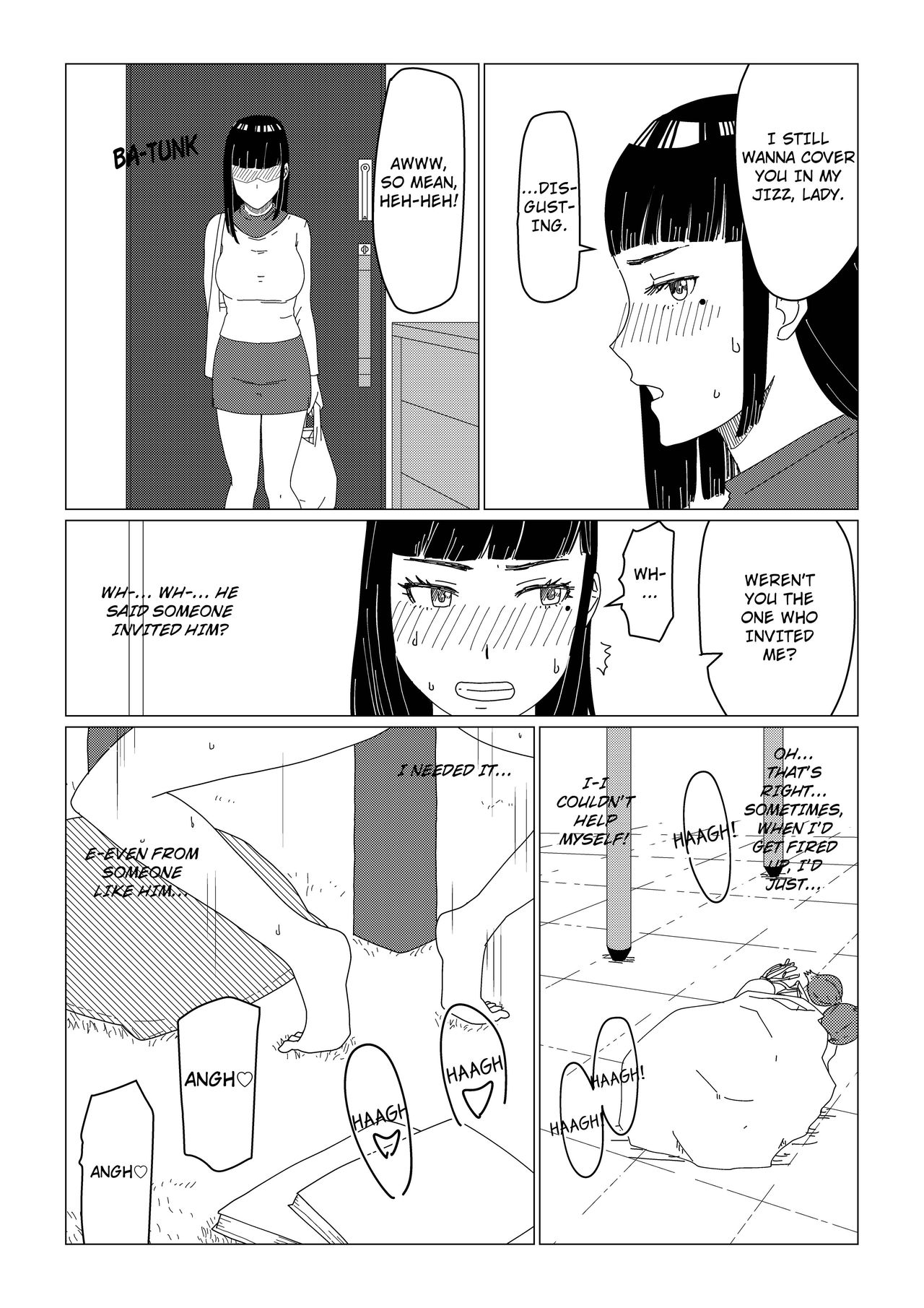 [地獄のにゃんこ] ちえりさんは負けられない！2 -夫公認マンション共有寝取らせ便器妻・前編- [英語]