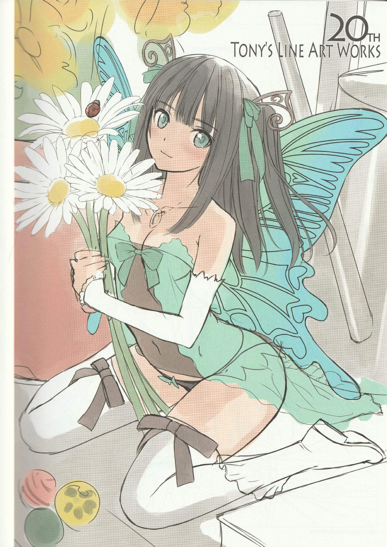 (C92) [T2 ART WORKS (Tony)] Tony's Line Art Works 絵師20周年記念線画集 (よろず)