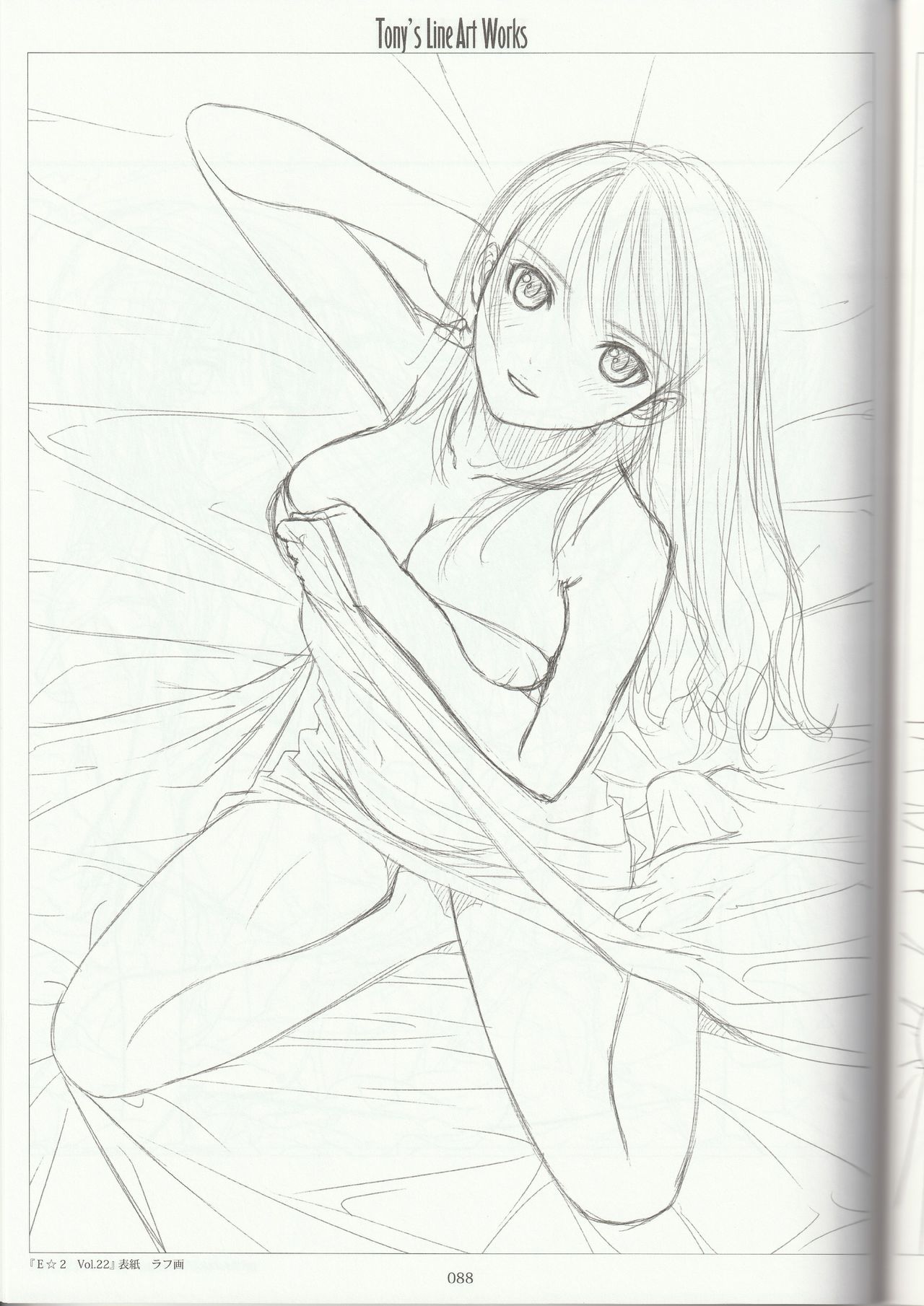 (C92) [T2 ART WORKS (Tony)] Tony's Line Art Works 絵師20周年記念線画集 (よろず)