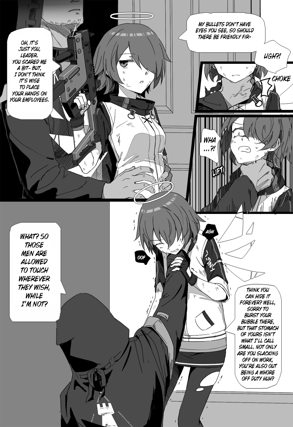 [kataokasan] 无能狂怒 pg 23-34 (明日方舟) [英訳]